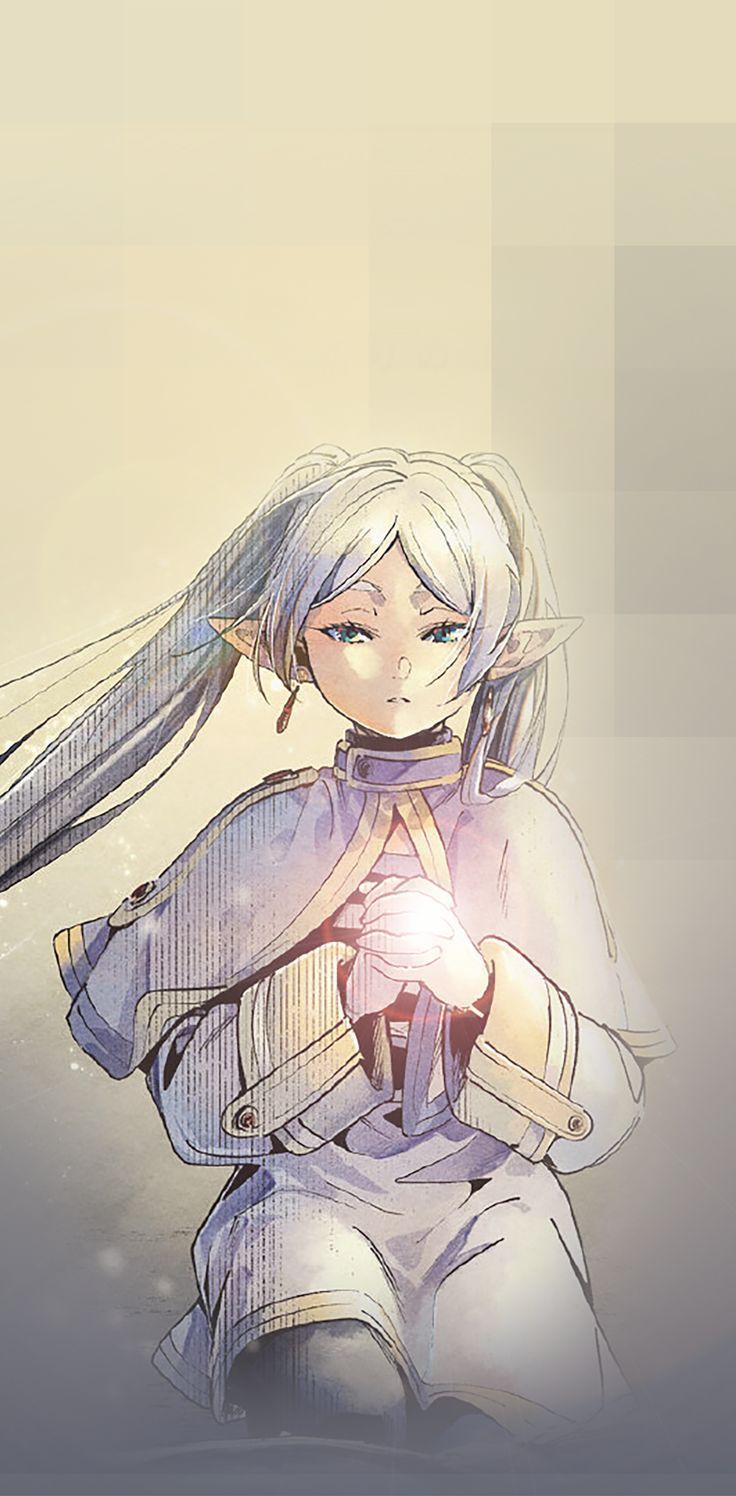 736x1496 Frieren Wallpaper