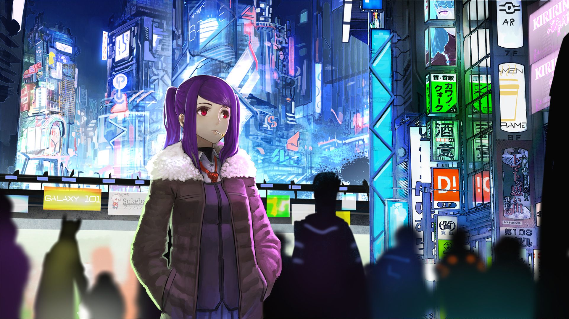 1923x1080 VA 11 Hall A: Cyberpunk Bartender Action HD Wallpaper And Background