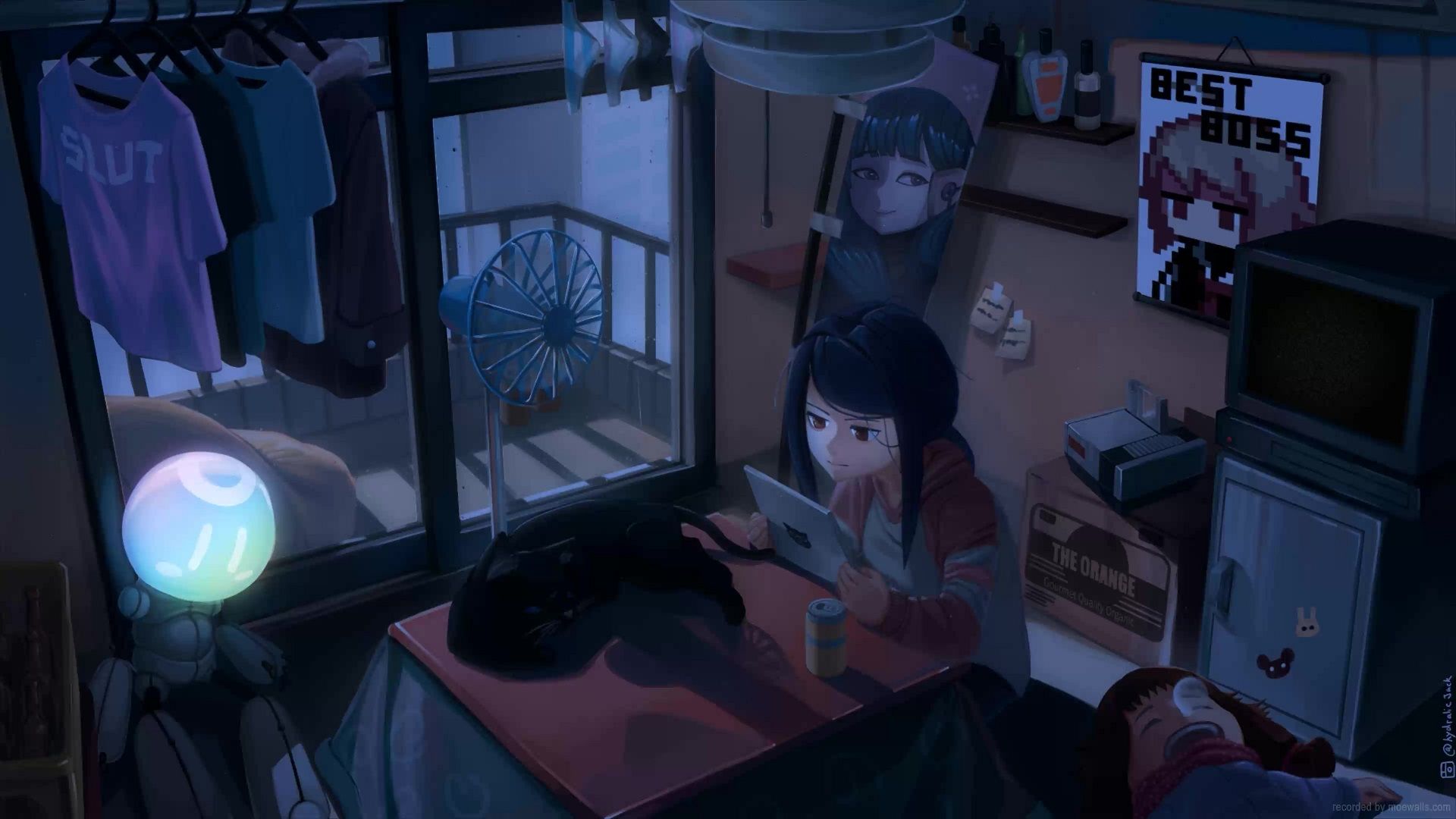 1920x1080 Jill's Apartment VA 11 Hall A Live Wallpaper