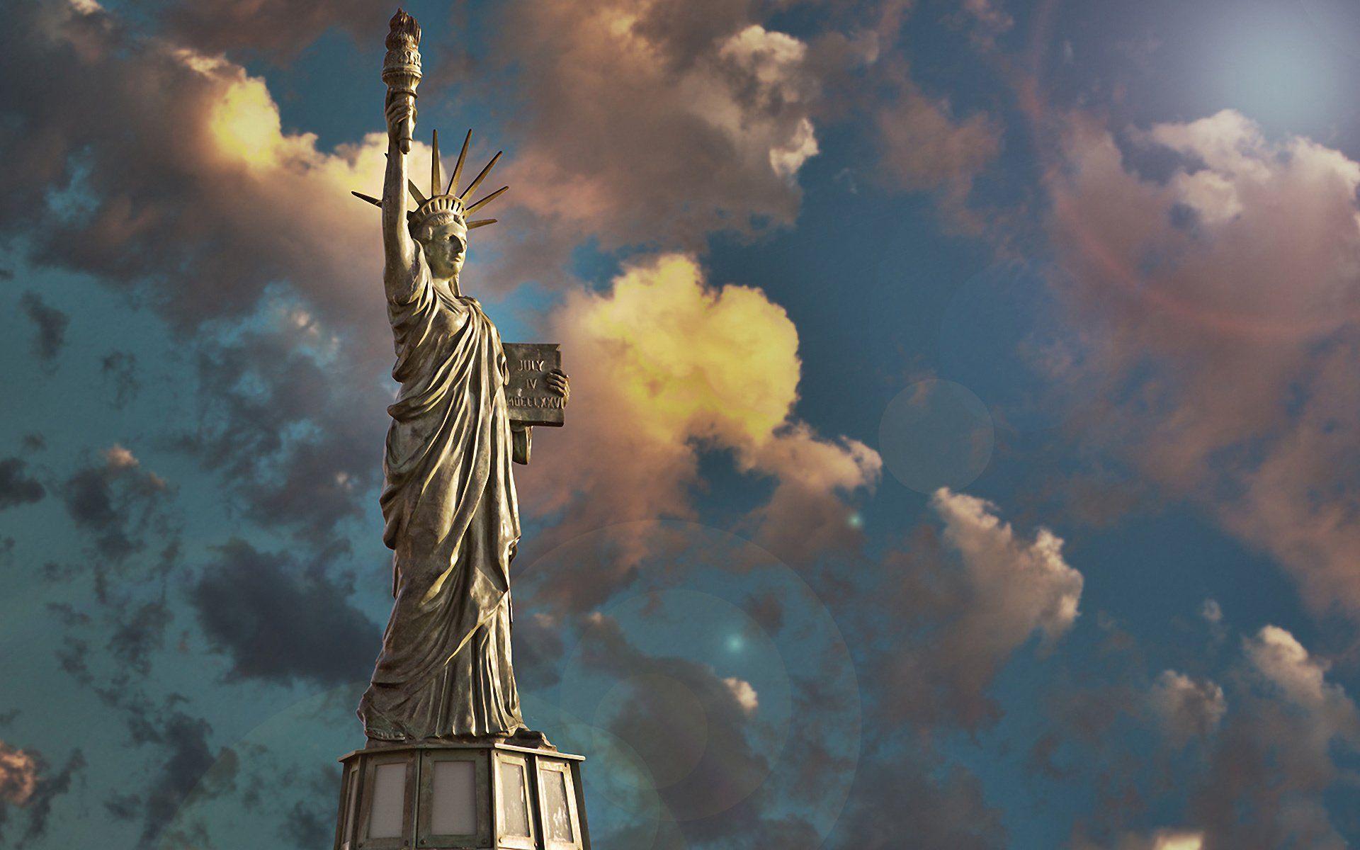 1920x1200 Free Statue Of Liberty Wallpaper K52K4