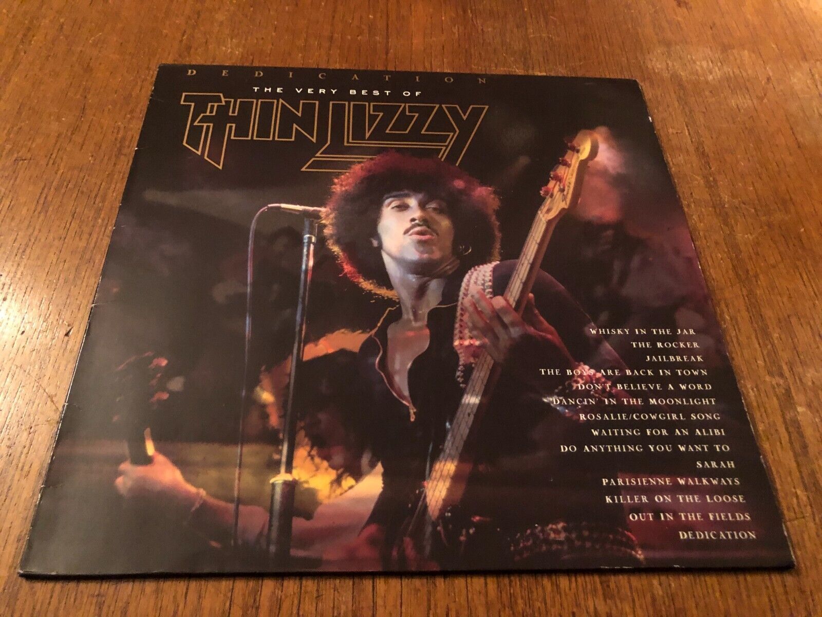 1600x1200 THIN LIZZY Dedication Best Of Thin Lizzy LP Vinyl 1992 RARE