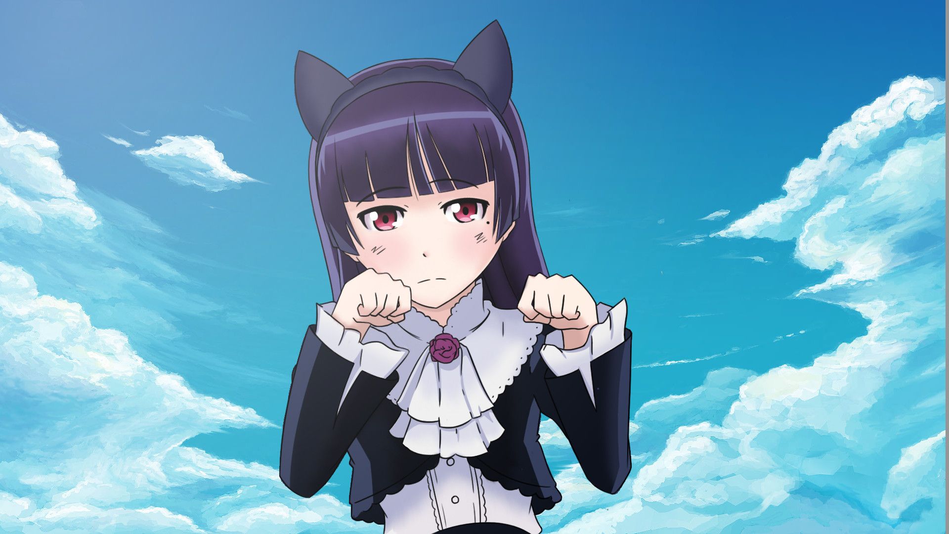 Kuroneko Wallpapers - Top Free Kuroneko Backgrounds - WallpaperAccess