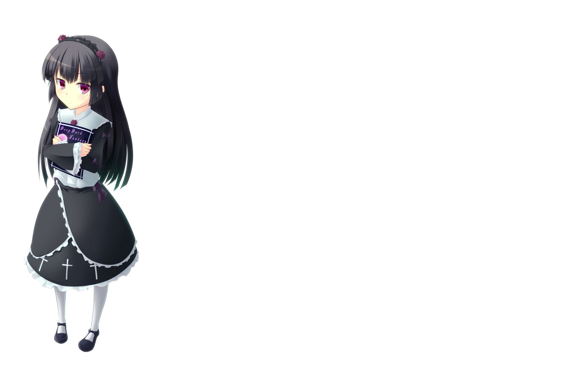1920x1200 Gokou Ruri Goth Loli Kuroneko Shiro Lolita Fashion Ore No Imouto Ga Konna Ni Kawaii Wake Ga Nai White. Konachan.com.com Anime Wallpaper
