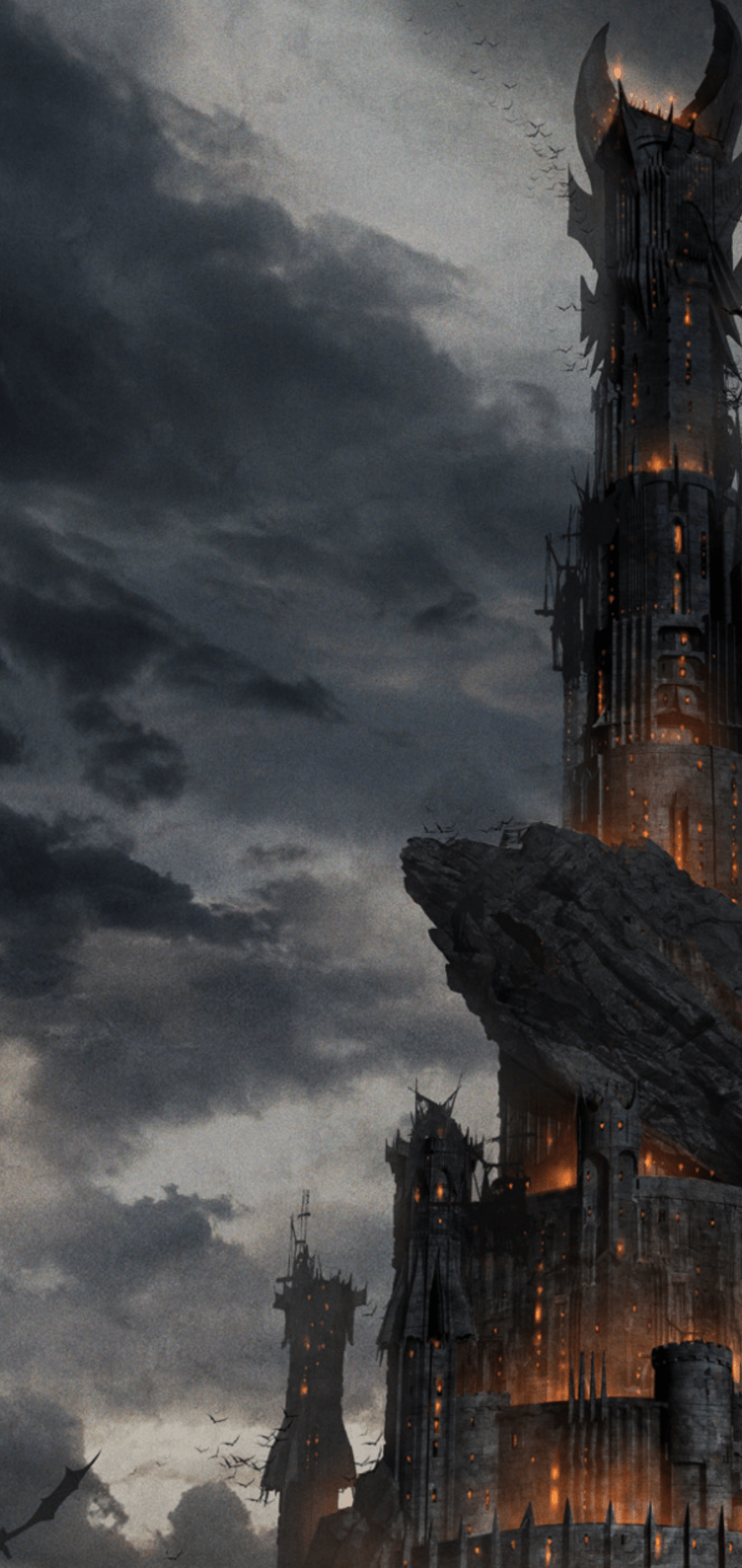 1015x2143 Lord Of The Rings Barad Dûr Tower