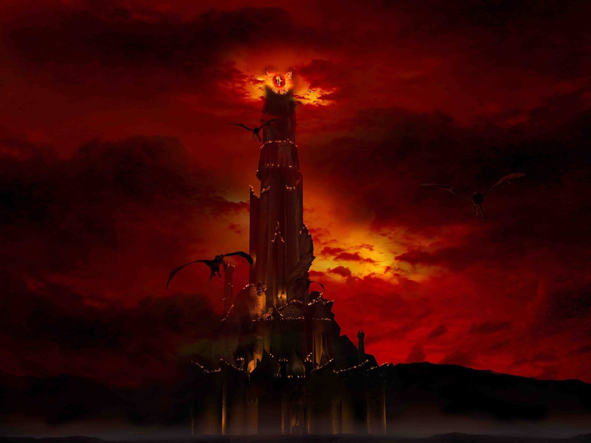 2048x1536 This is so EPIC ! Earth Studios. Castle, Middle earth, Barad dur
