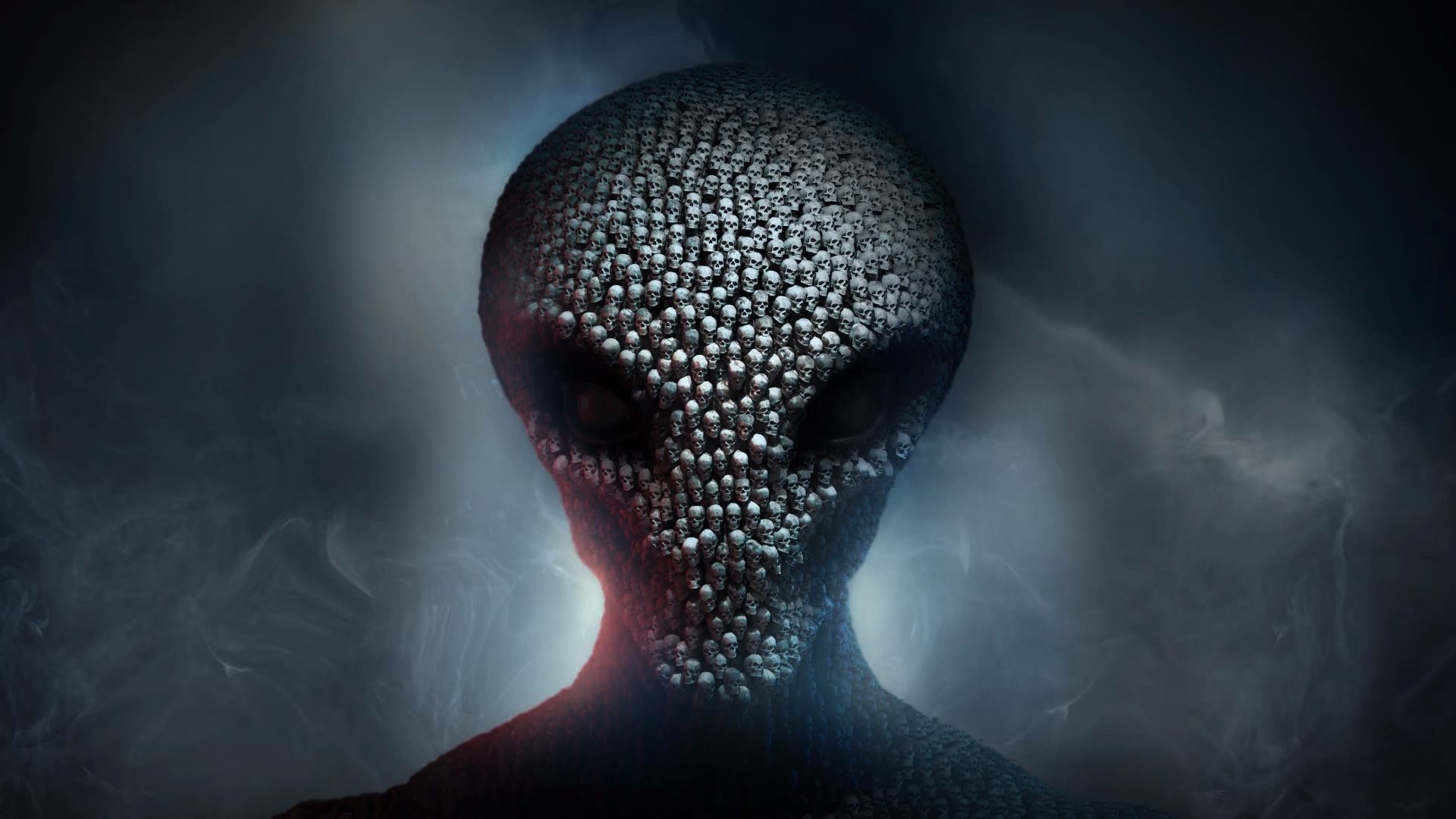 1920x1080 head, Aliens, XCOM Spooky, Video Games, XCOM