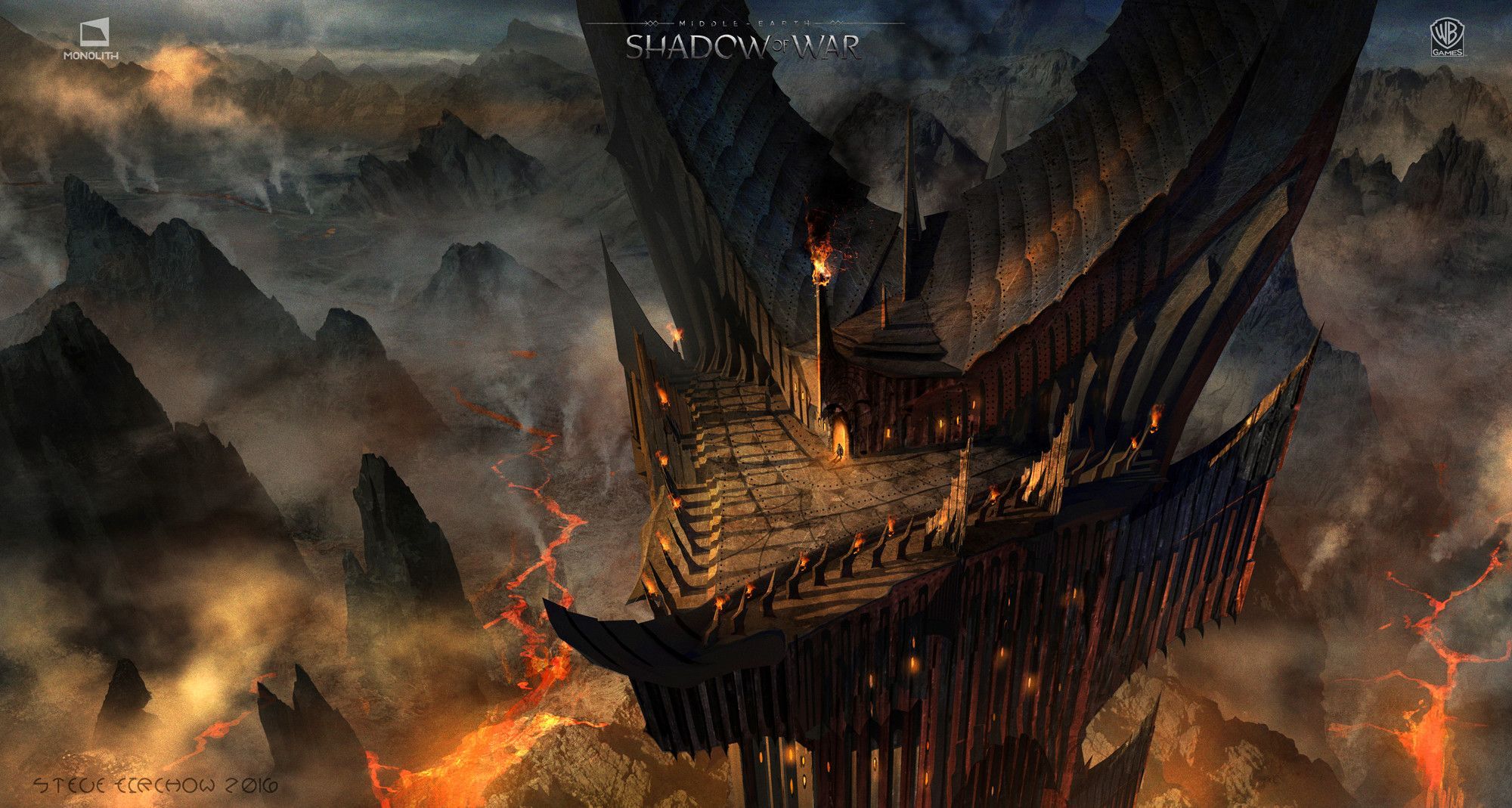 2000x1069 Barad Dur ideas for Shadow of War