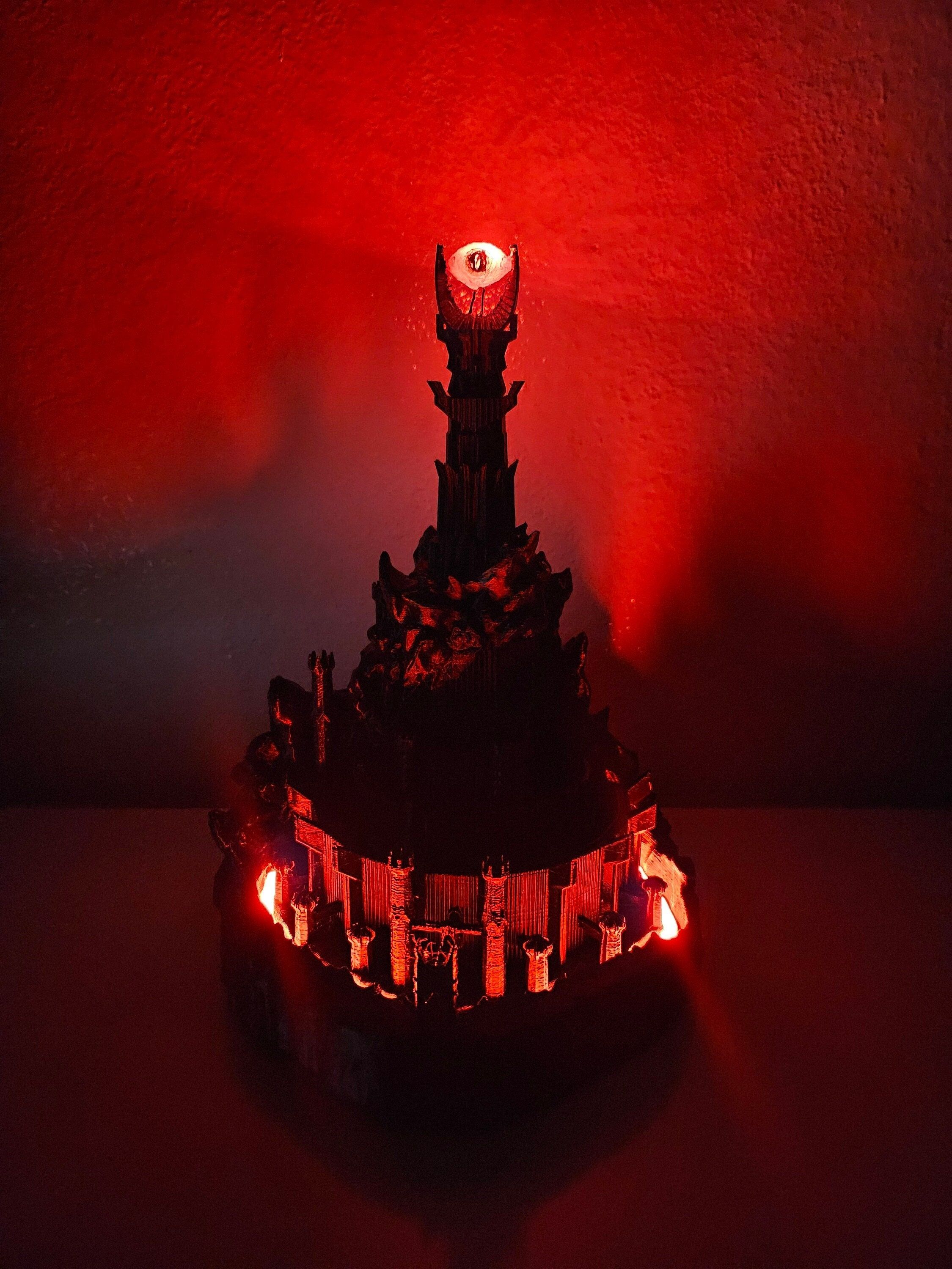 2250x3000 Barad Dur Lamp Eye of Sauron Lotr