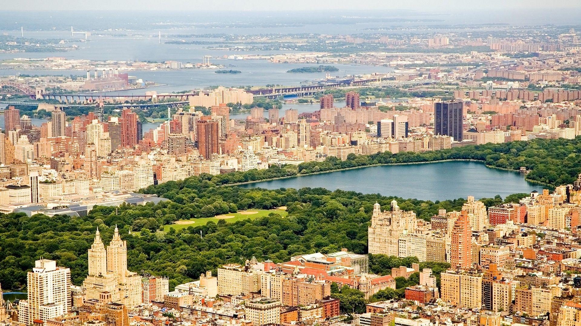 1920x1080 cityscape, Architecture, Building, City, New York City, USA, Water