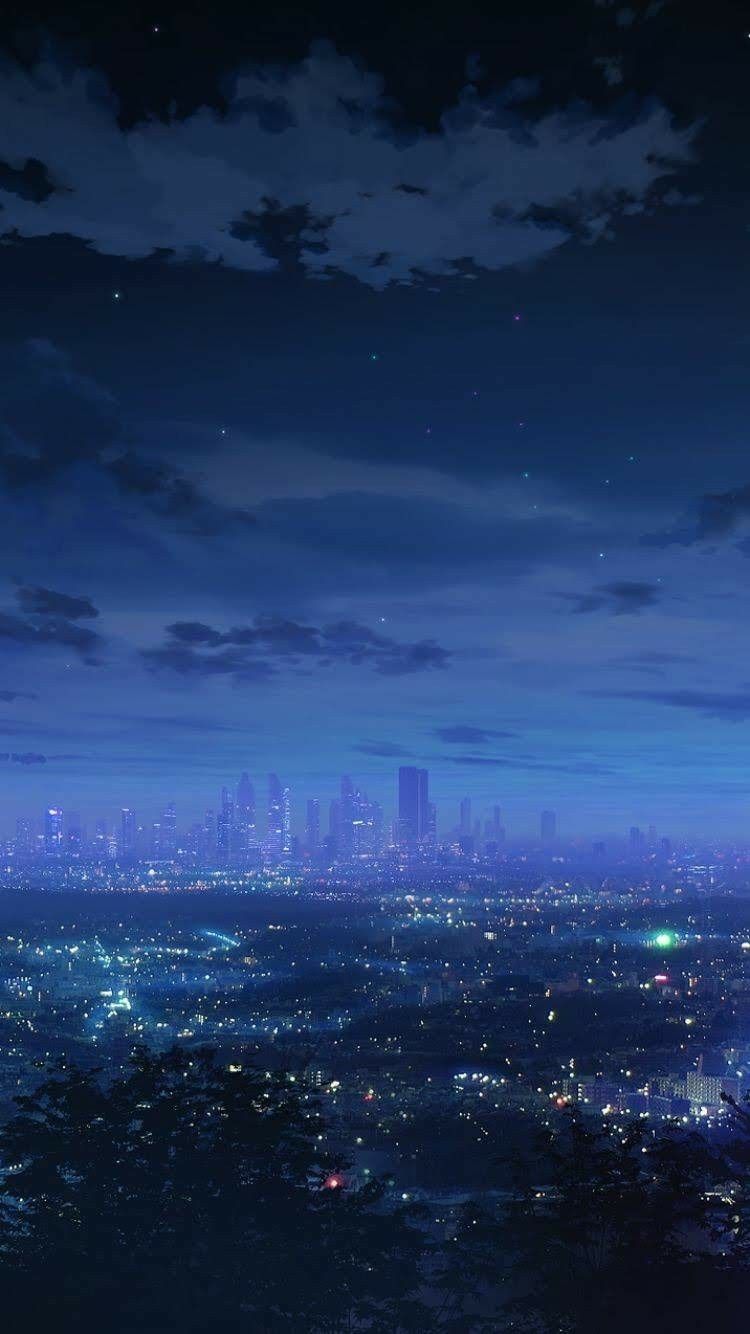750x1334 Wallpaper. Anime scenery wallpaper, Scenery wallpaper, Anime scenery