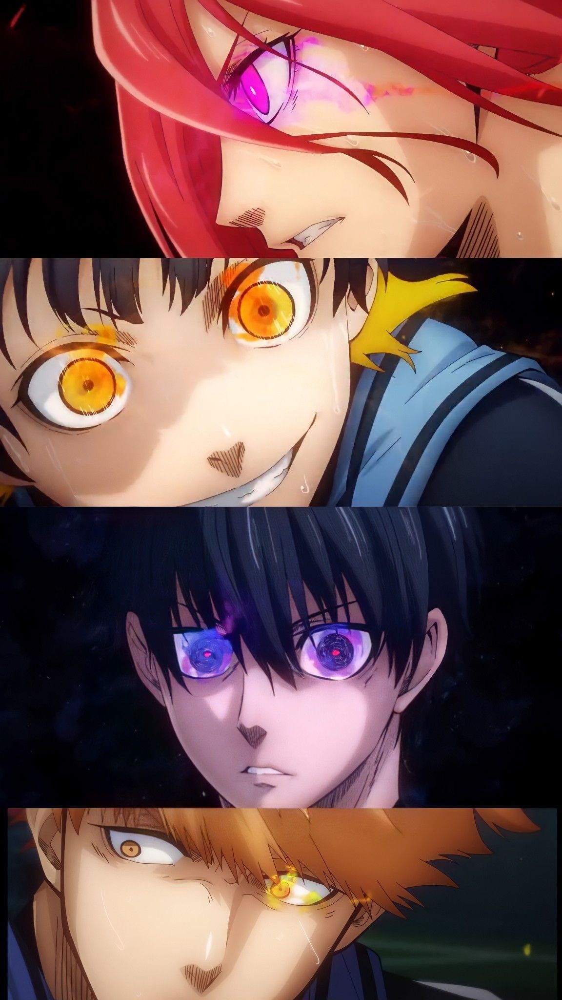 1152x2048 Blue lock anime Wallpaper Download