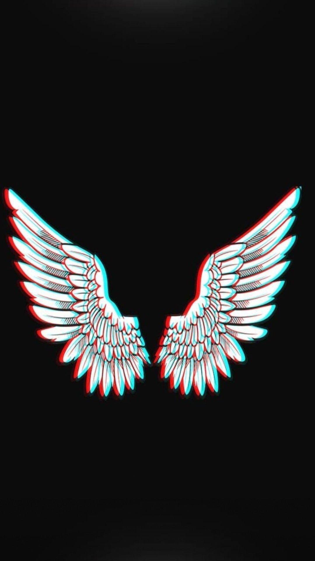 1080x1920 Walpaper. Wings wallpaper, Photohop wallpaper, Glitch wallpaper