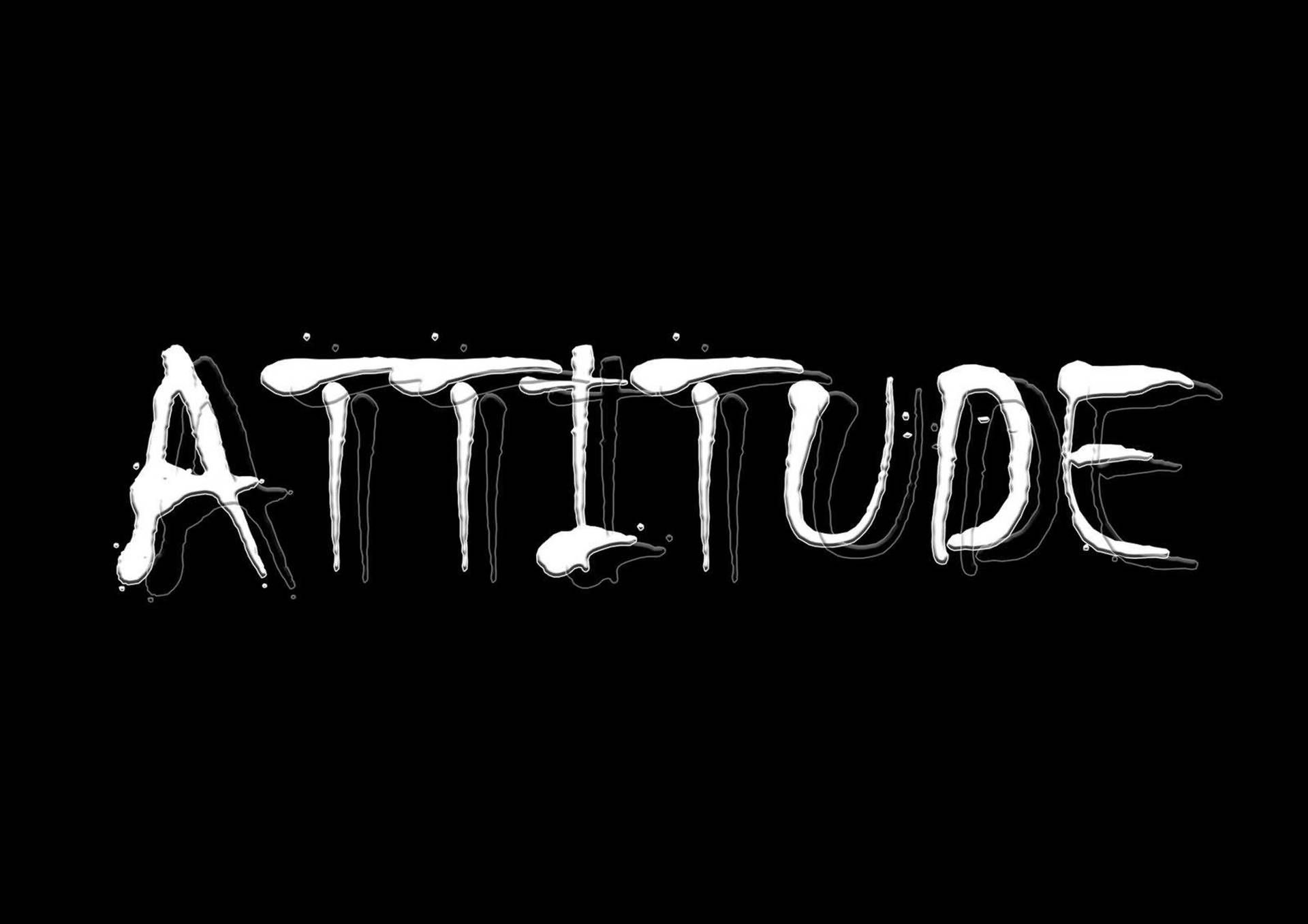 Get Black Screen Attitude Wallpaper