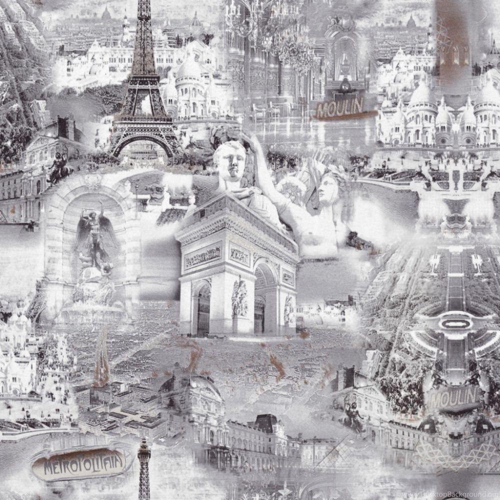 1000x1000 Vintage Eiffel Tower Paris Wallpaper Roll The Wall Vintage Paper