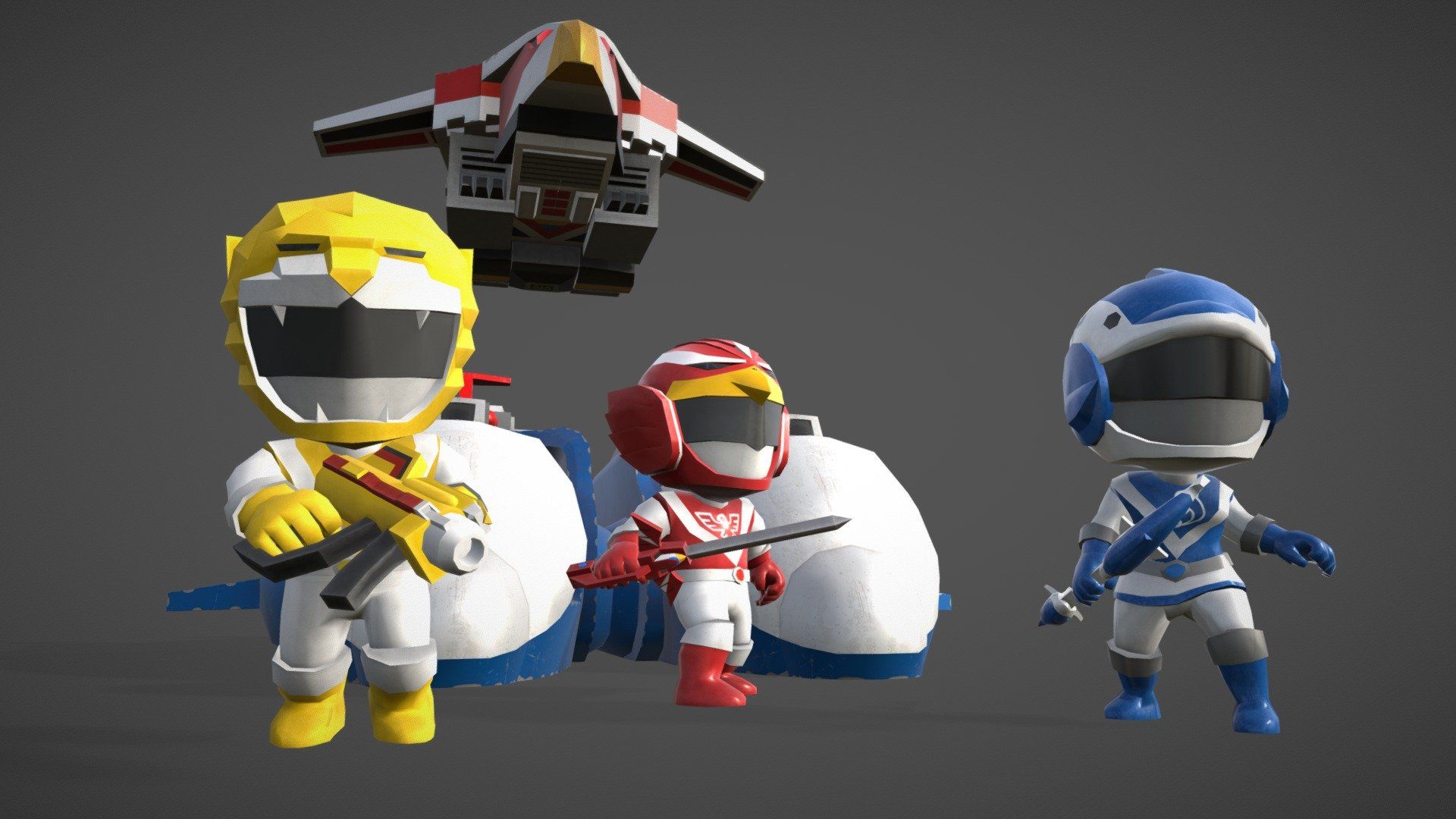 1920x1080 Liveman Bioman Royalty Free 3D model by Marcos Faci [99ac4cc]