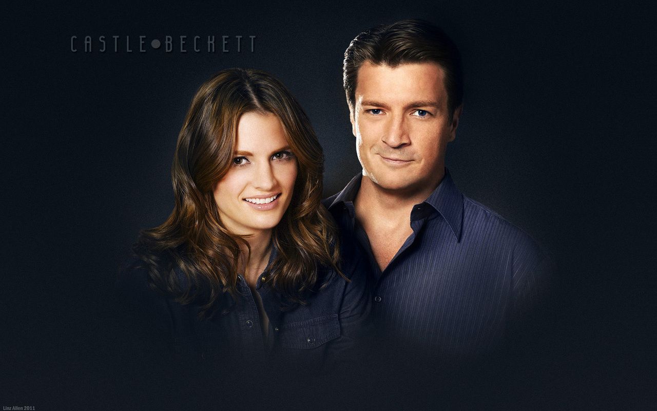 1280x800 Nathan Fillion & Stana Katic Wallpaper: Nathan & Stana. Richard castle, Stana katic, Nathan fillion