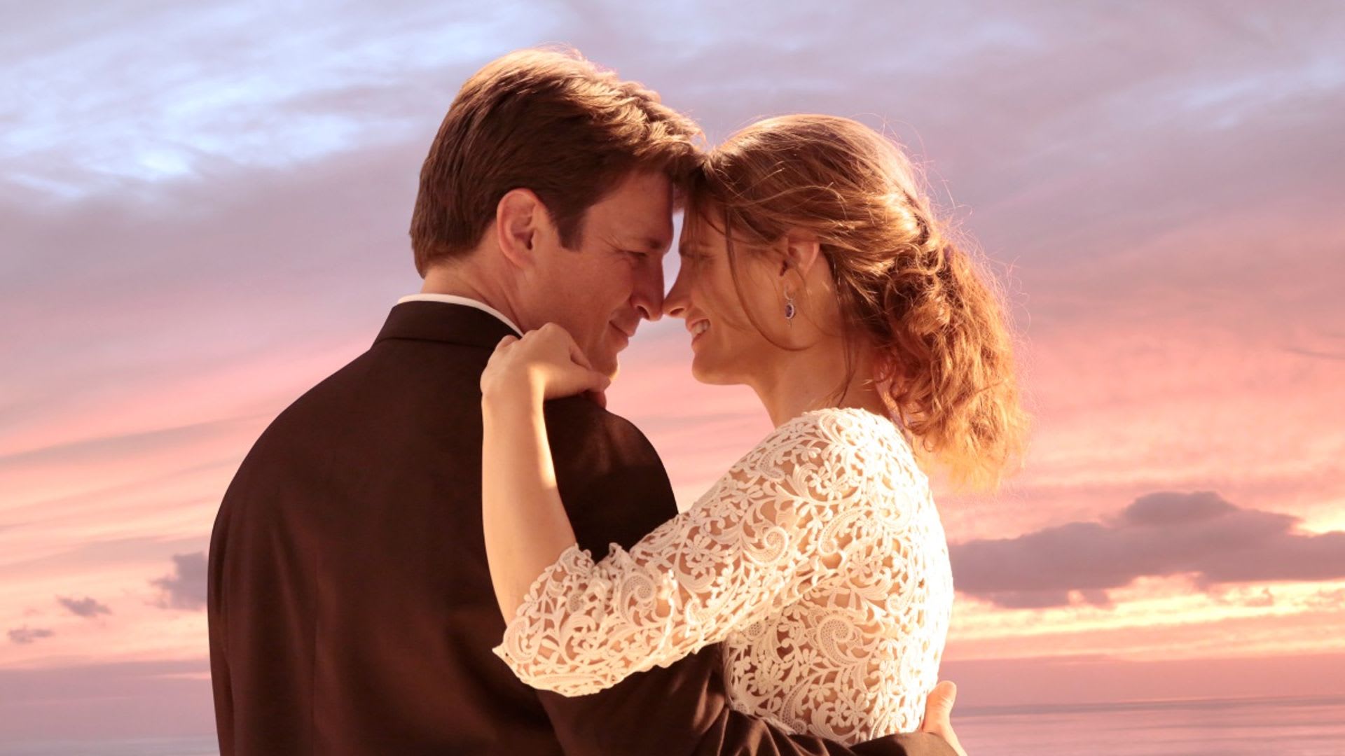 1920x1080 Nathan Fillion: Inside The Rookie Star's Feud With Castle Co Star Stana Katic. HELLO!