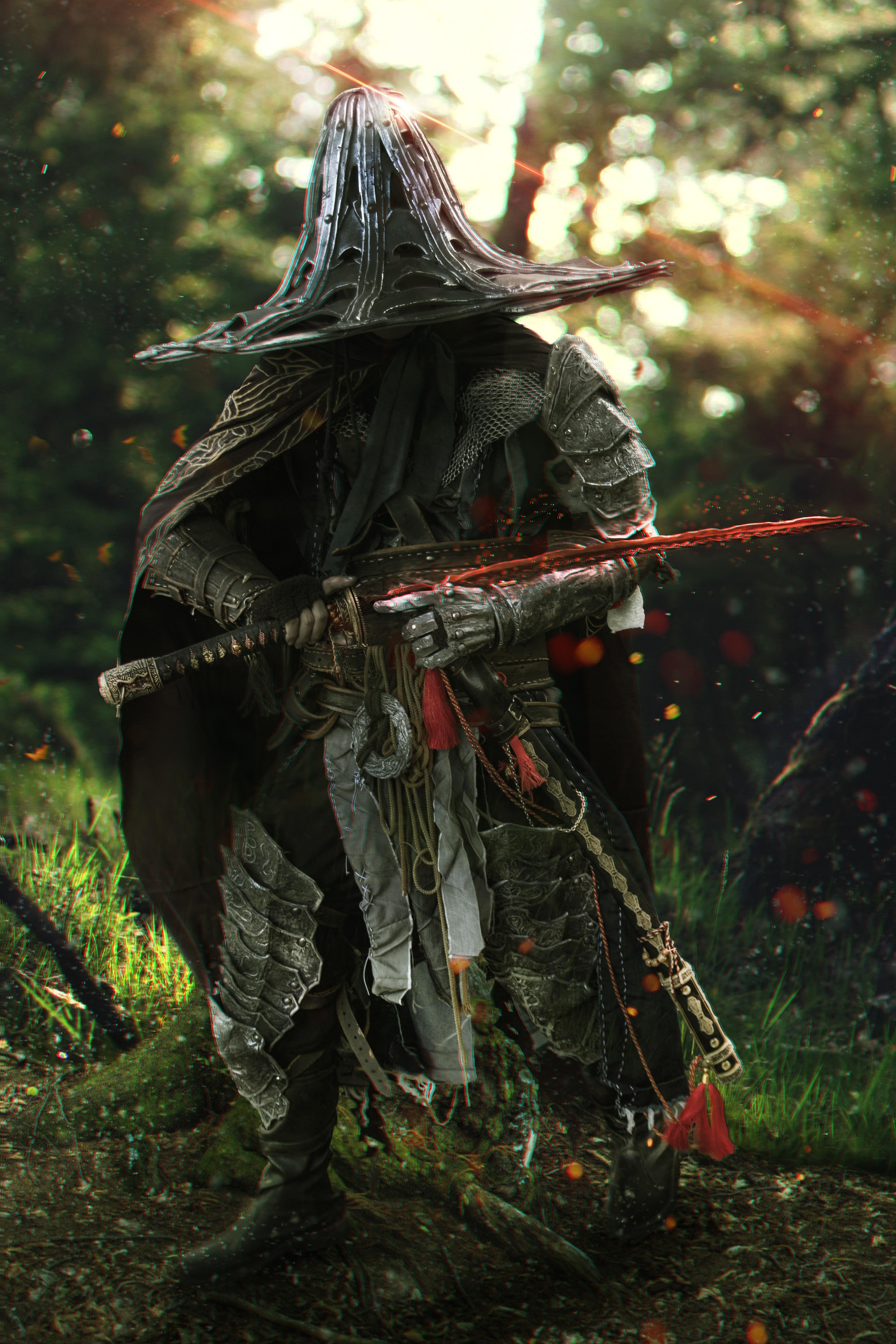 4640x6960 Cosplay Final Yura with Edited Background to complete my collage :') More legit photohoots to come in November