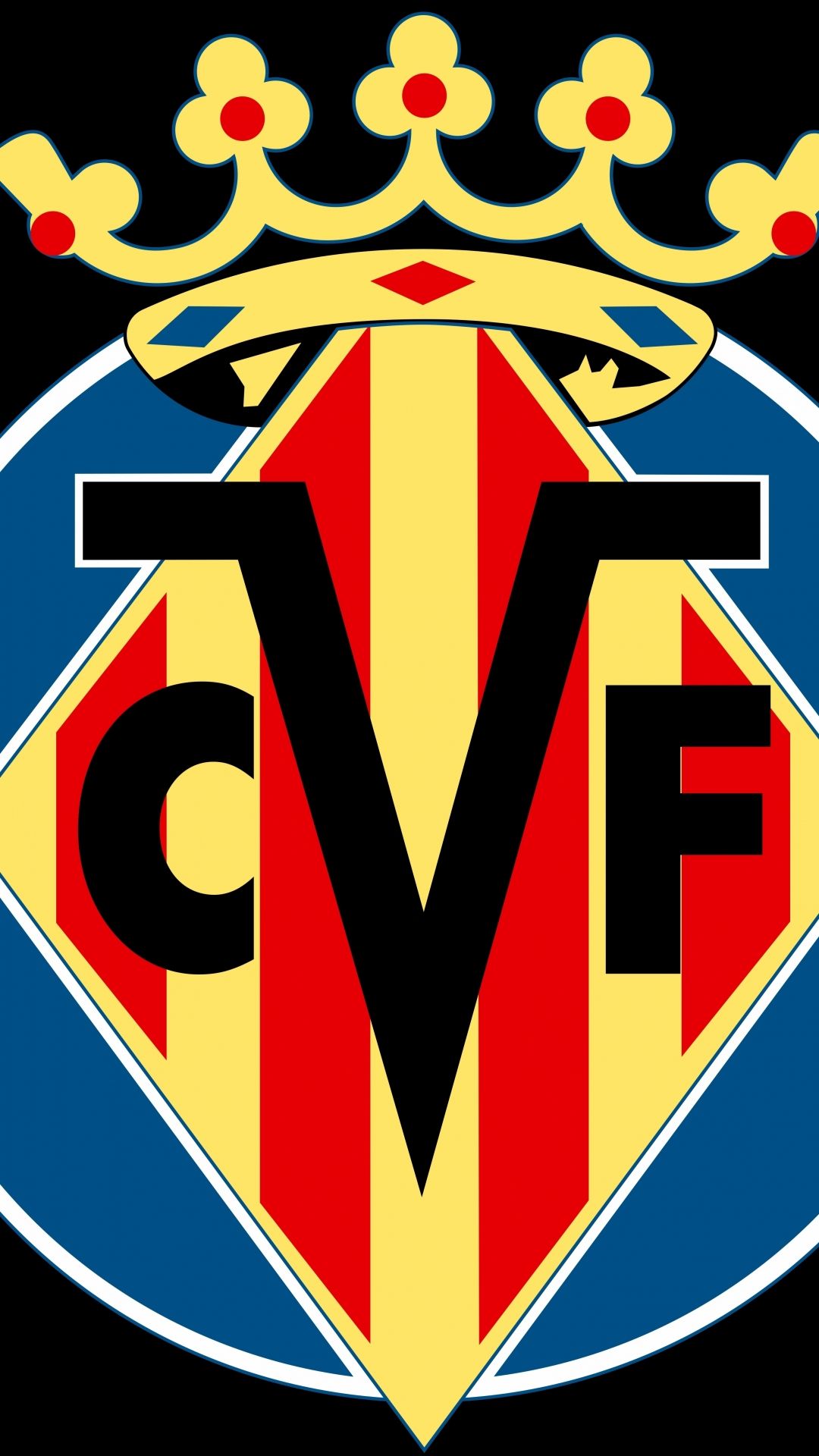 1080x1920 Villarreal CF Phone Wallpaper