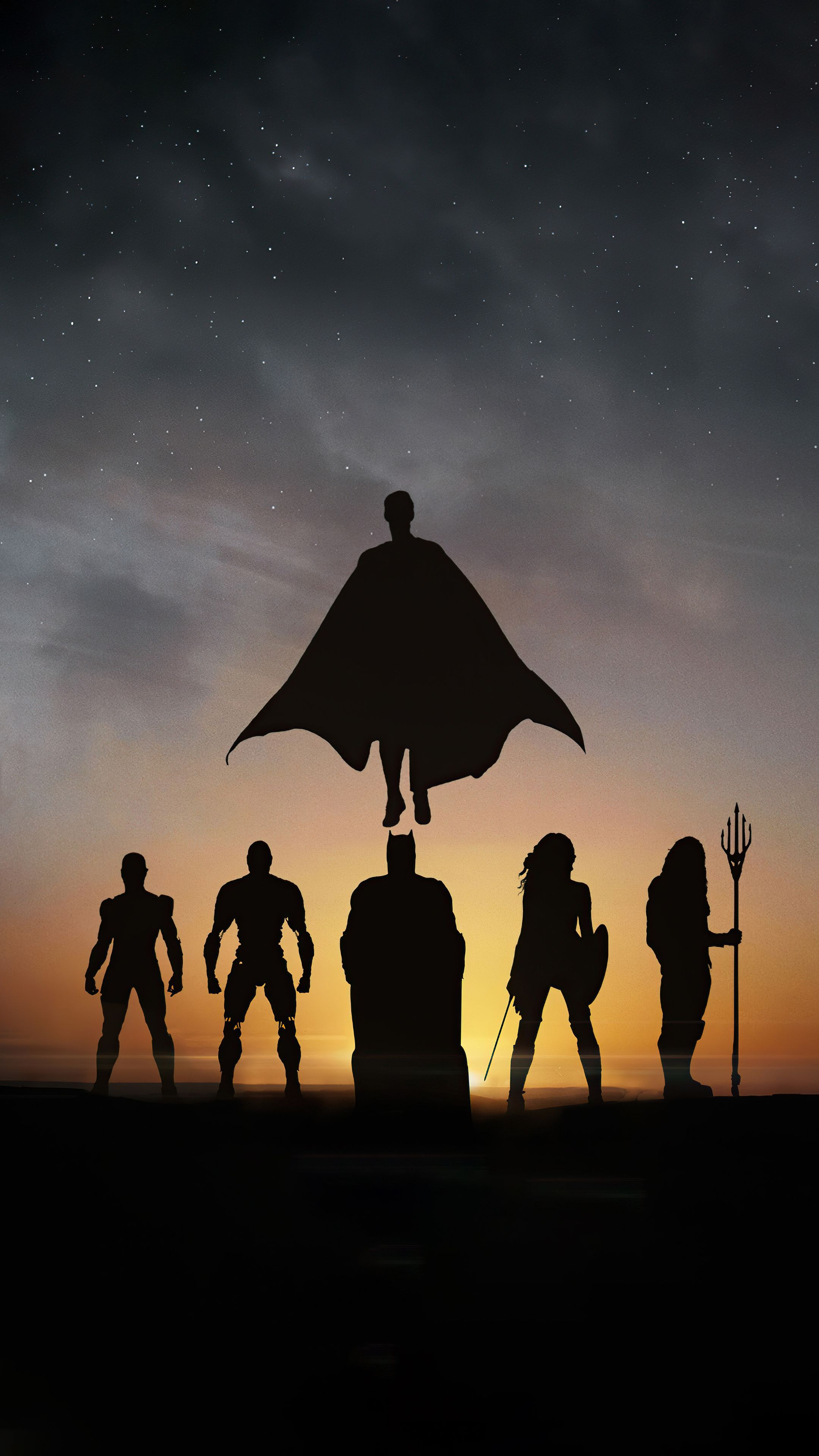 2160x3840 Zack Snyder's Justice League Phone Wallpaper