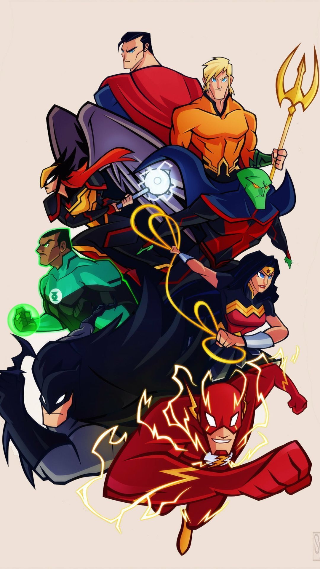1080x1920 Justice League Phone Wallpaper