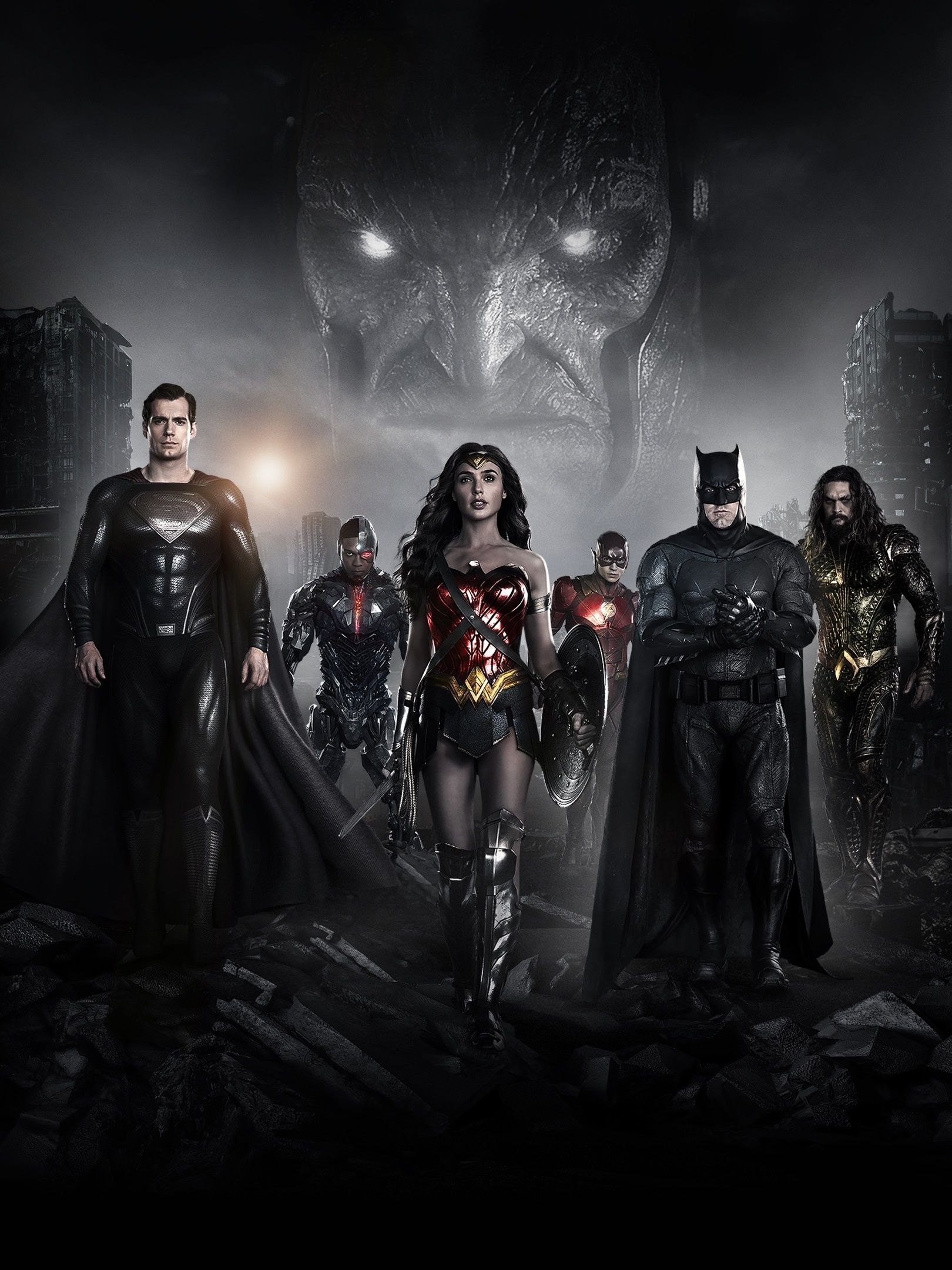 1620x2160 Wallpaper / Movie Zack Snyders Justice League, Aquaman, Darkseid (DC Comics), Barry Allen, Batman, Cyborg (DC Comics), 1620x2160 Phone Wallpaper