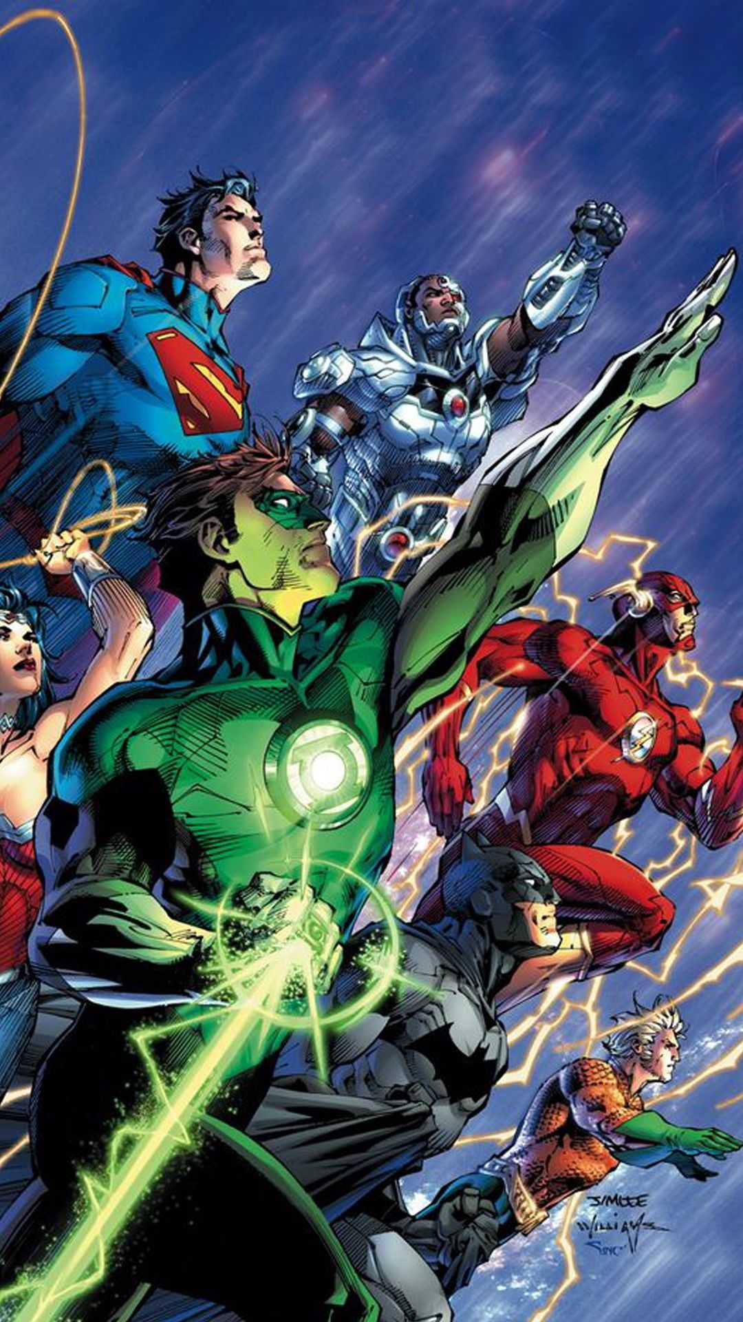 1080x1920 Justice League Wallpaper Free HD Wallpaper