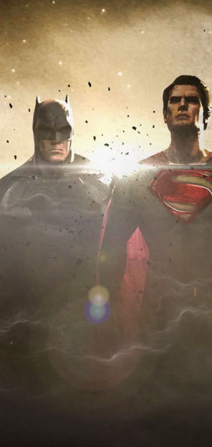 720x1520 Mobile wallpaper: Batman, Superman, Movie, Justice League, 1181204 download the picture for free