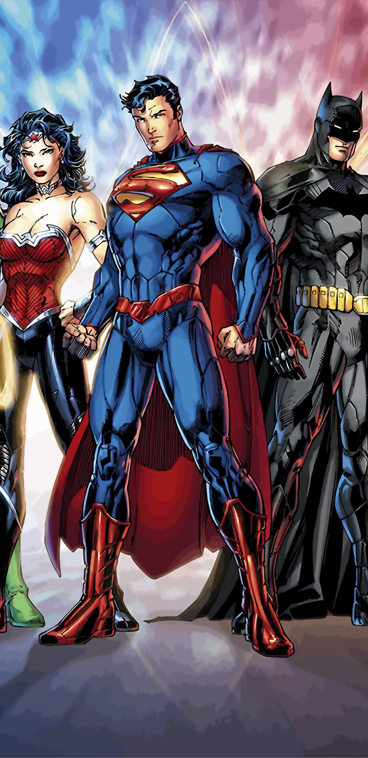 1440x2960 Wallpaper / Comics Justice League, DC Comics, Superman, Bruce Wayne, Batman, Wonder Woman, 1440x2960 Phone Wallpaper