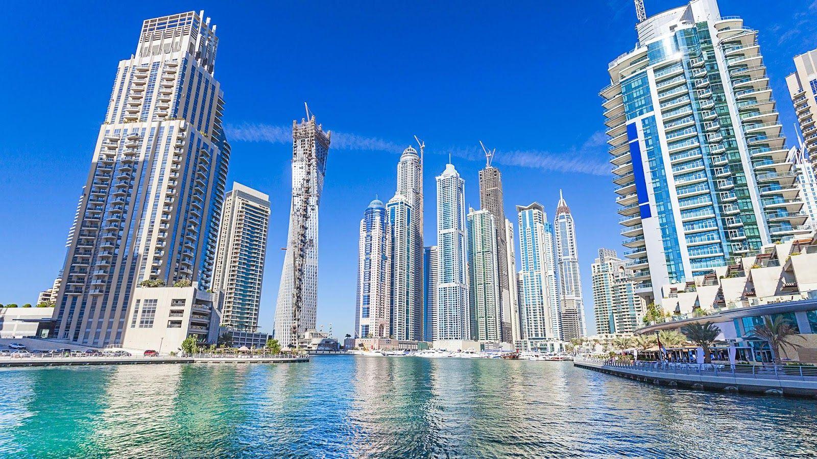 1600x900 Dubai City 14.05 HD Background