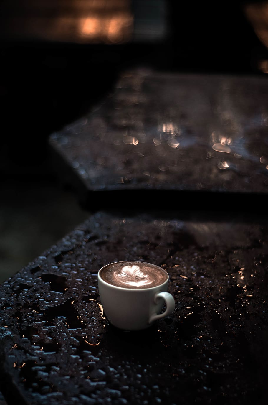 910x1374 HD wallpaper: coffee, coffee shop, coffee holic, coffee table, rai, rain