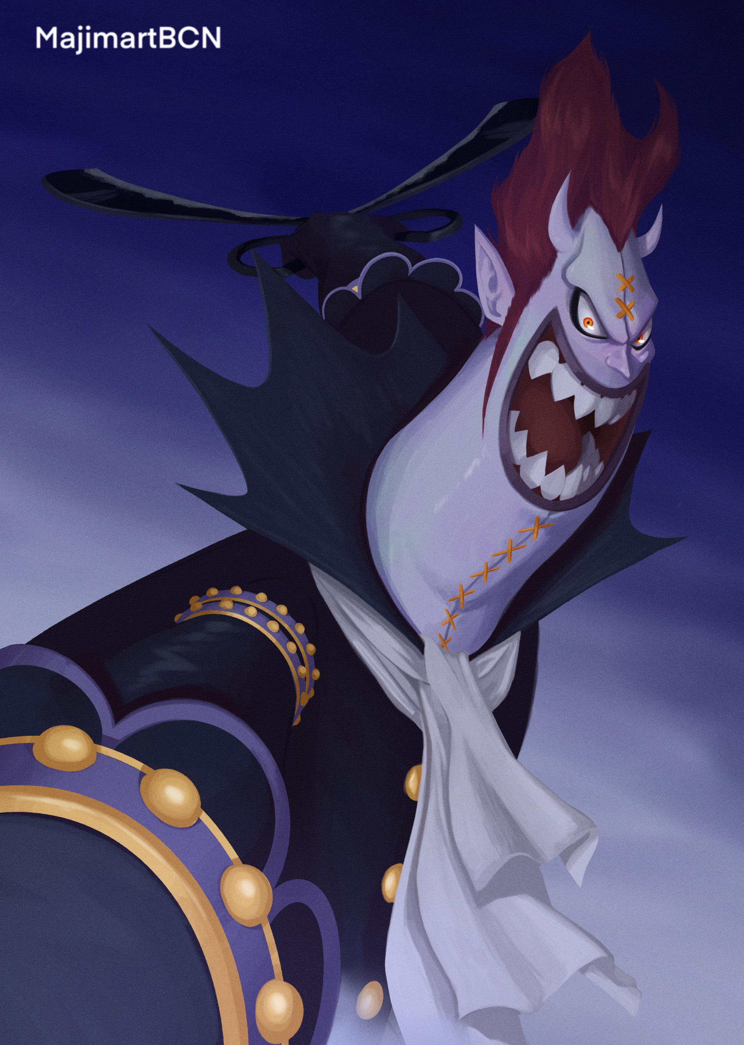 2480x3484 OC Gecko Moria Fanart. Let's see if you guess the reference xD