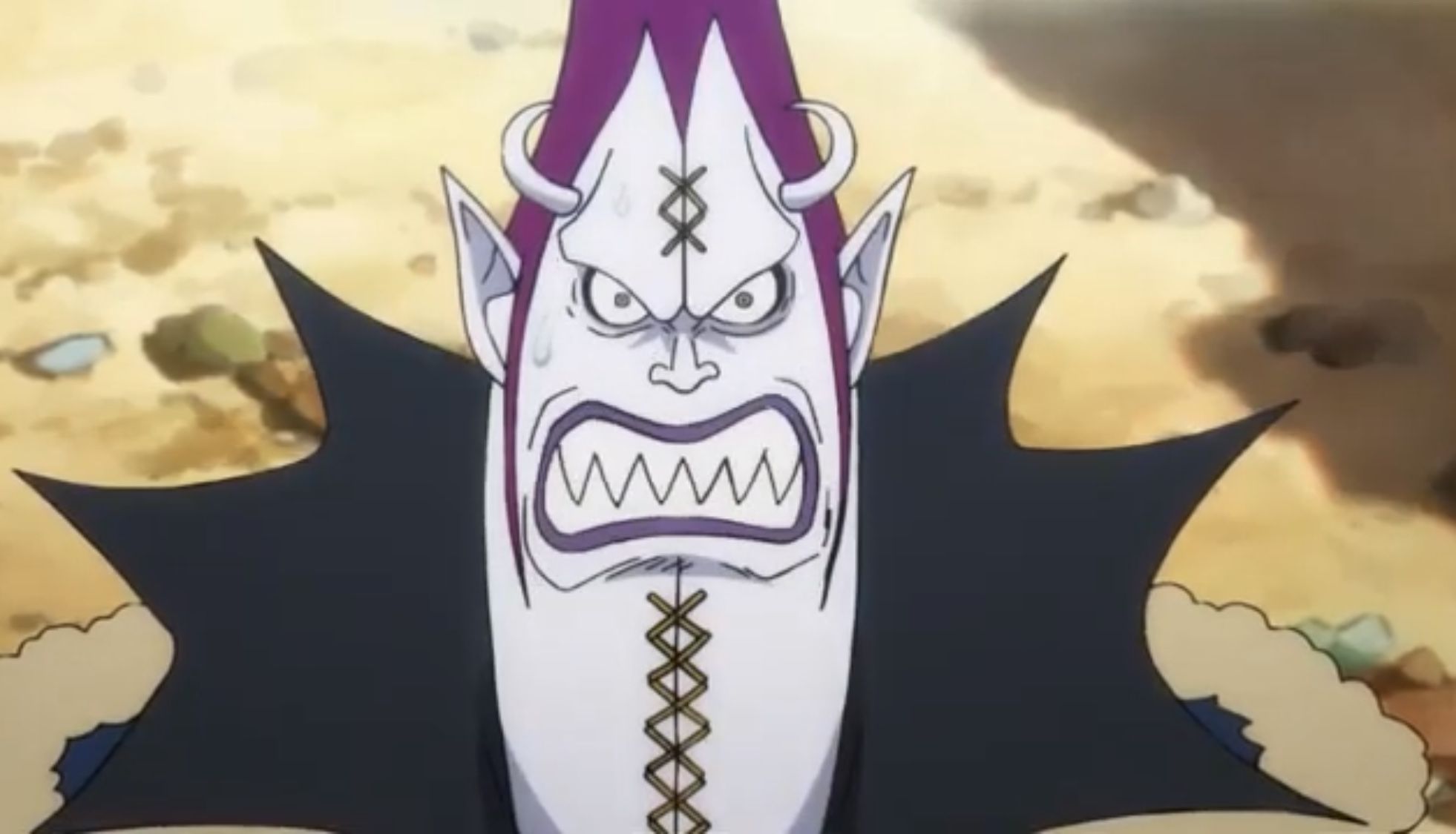 1962x1125 One Piece The Holyland in Tumult! Emperor of the Sea Blackbeard Cackles! (TV Episode 2020)