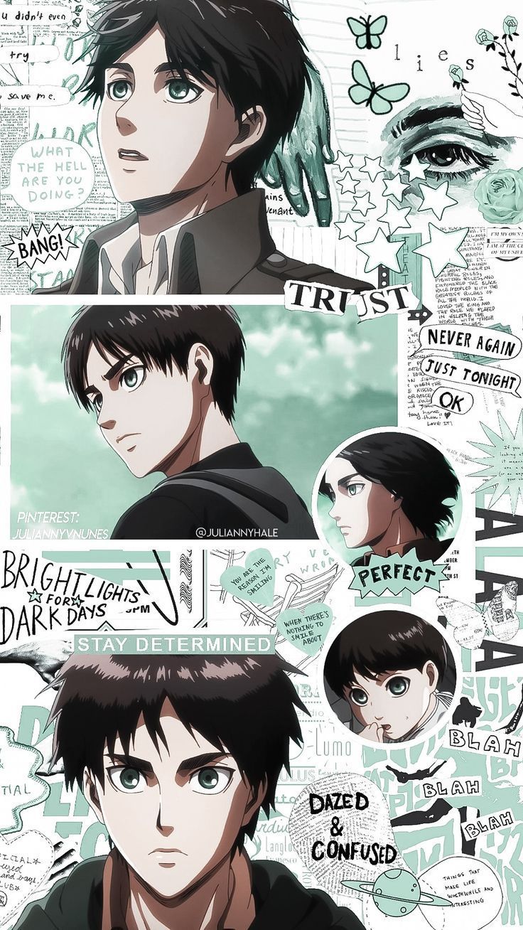 736x1308 Eren Yeager Aesthetic Wallpaper