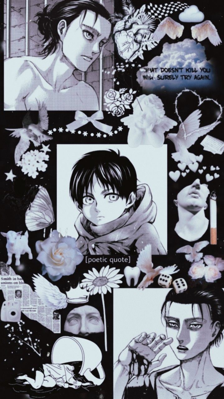 719x1280 Eren Yeager Aesthetic Wallpaper