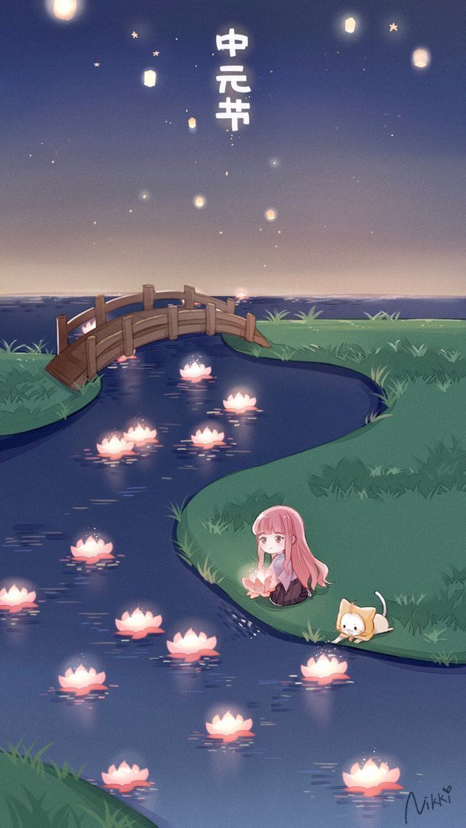 675x1200 Shining Nikki༻꧂. Anime scenery wallpaper, Anime scenery, Cute cartoon wallpaper