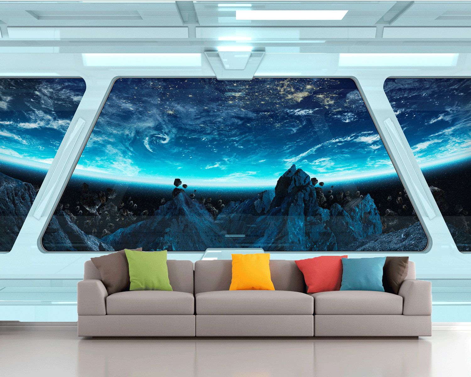 1500x1200 Sci Fi Photo Modern Art Removable Wallpaper Wall Mural