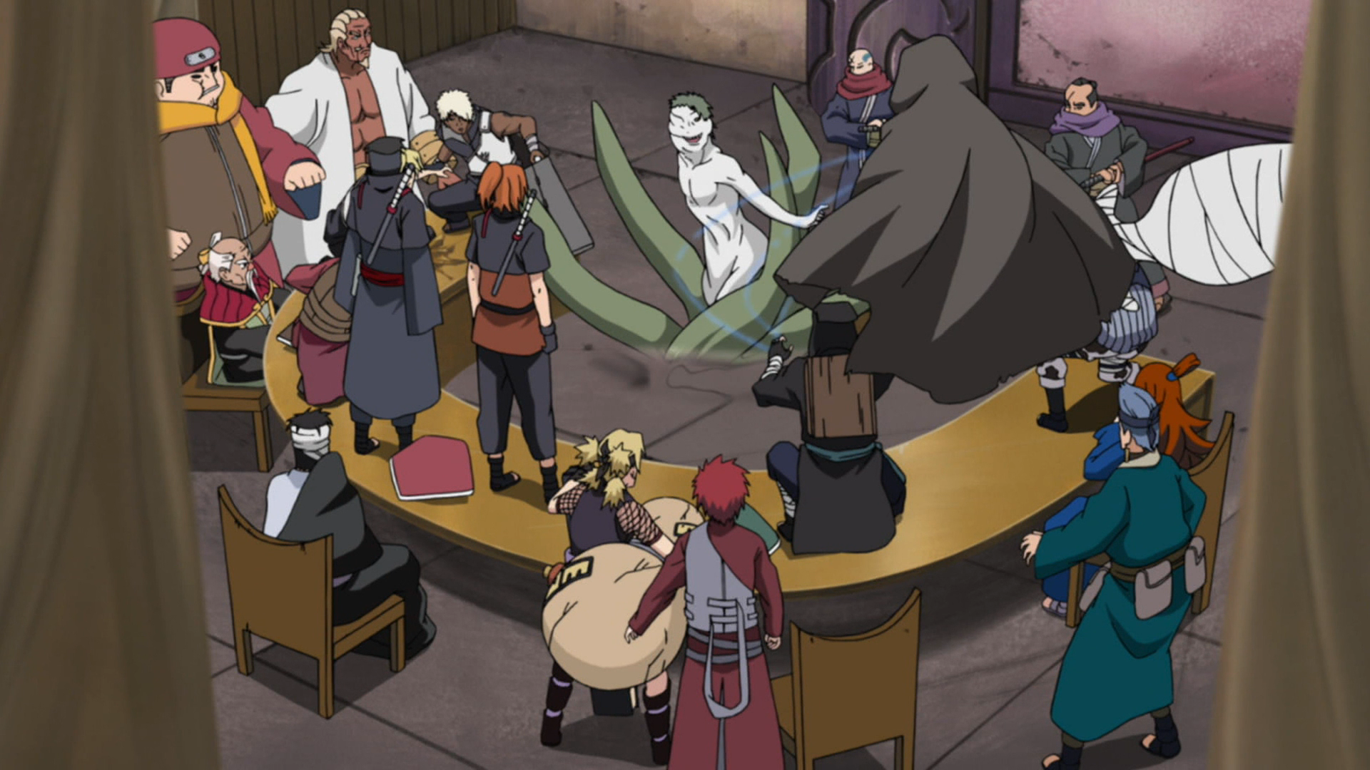 1920x1080 Kage Summit. Anime, Naruto, Kage
