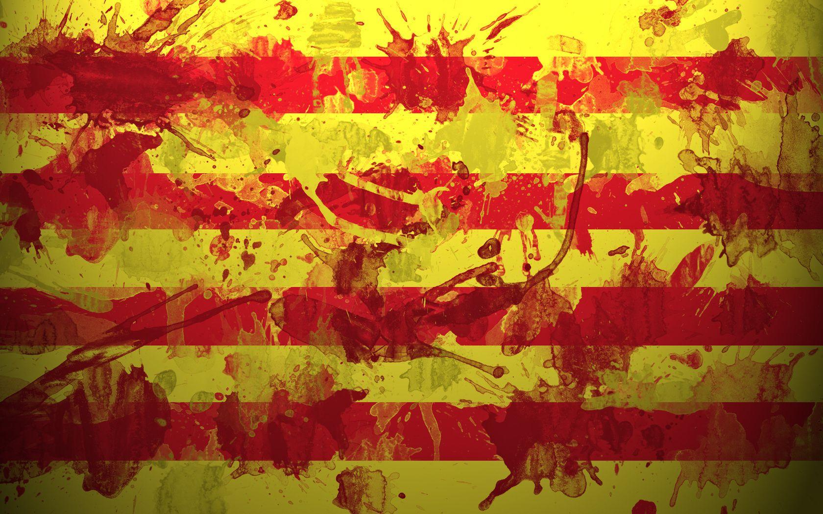 1680x1050 catalonia, barcelona, catalunya, espana, spain, flag