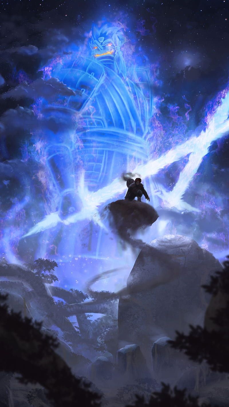800x1422 HD five kages wallpaper