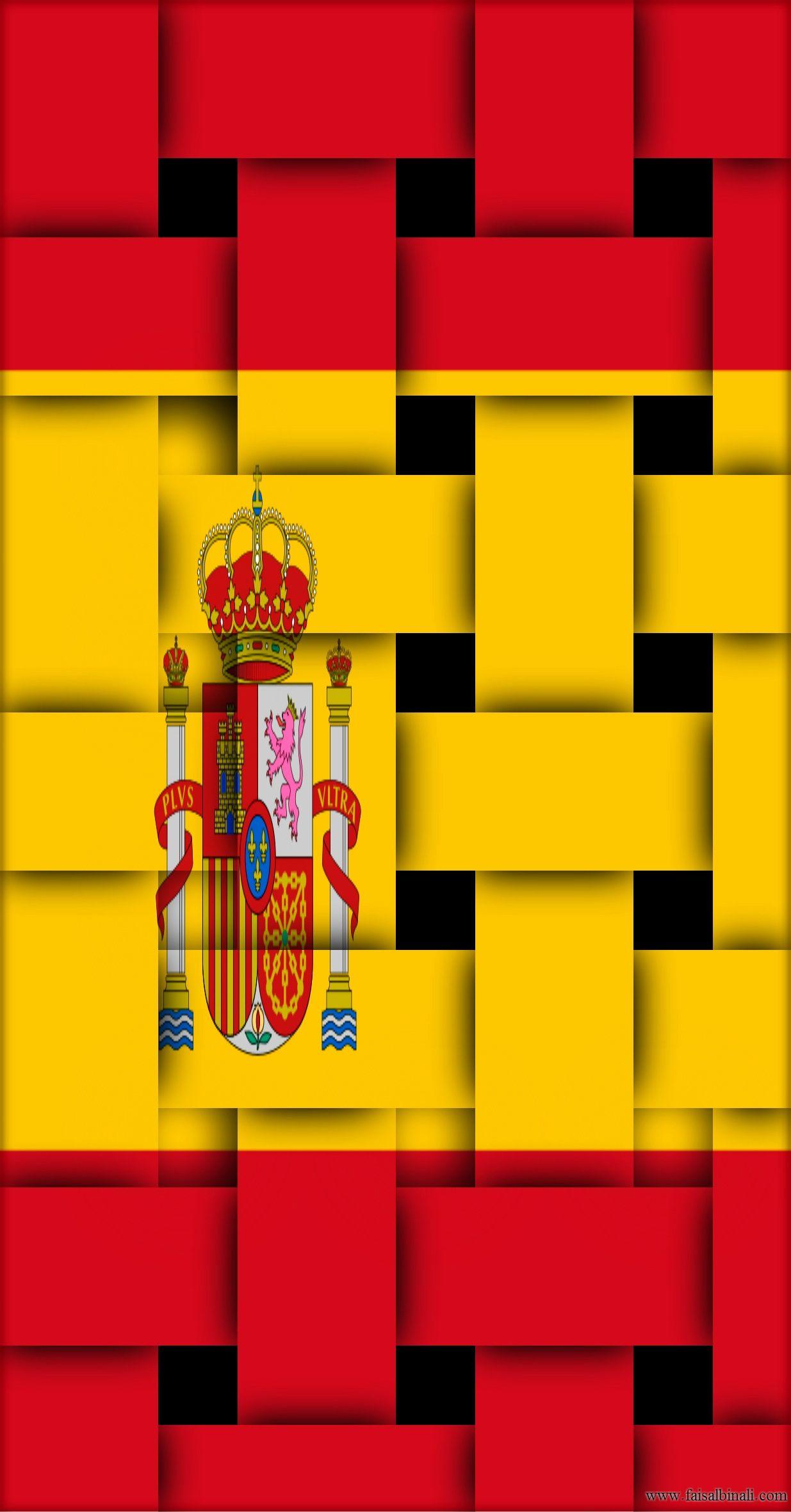 1235x2362 Download wallpaper Spanish flag, Spain, Europe, silk, flag