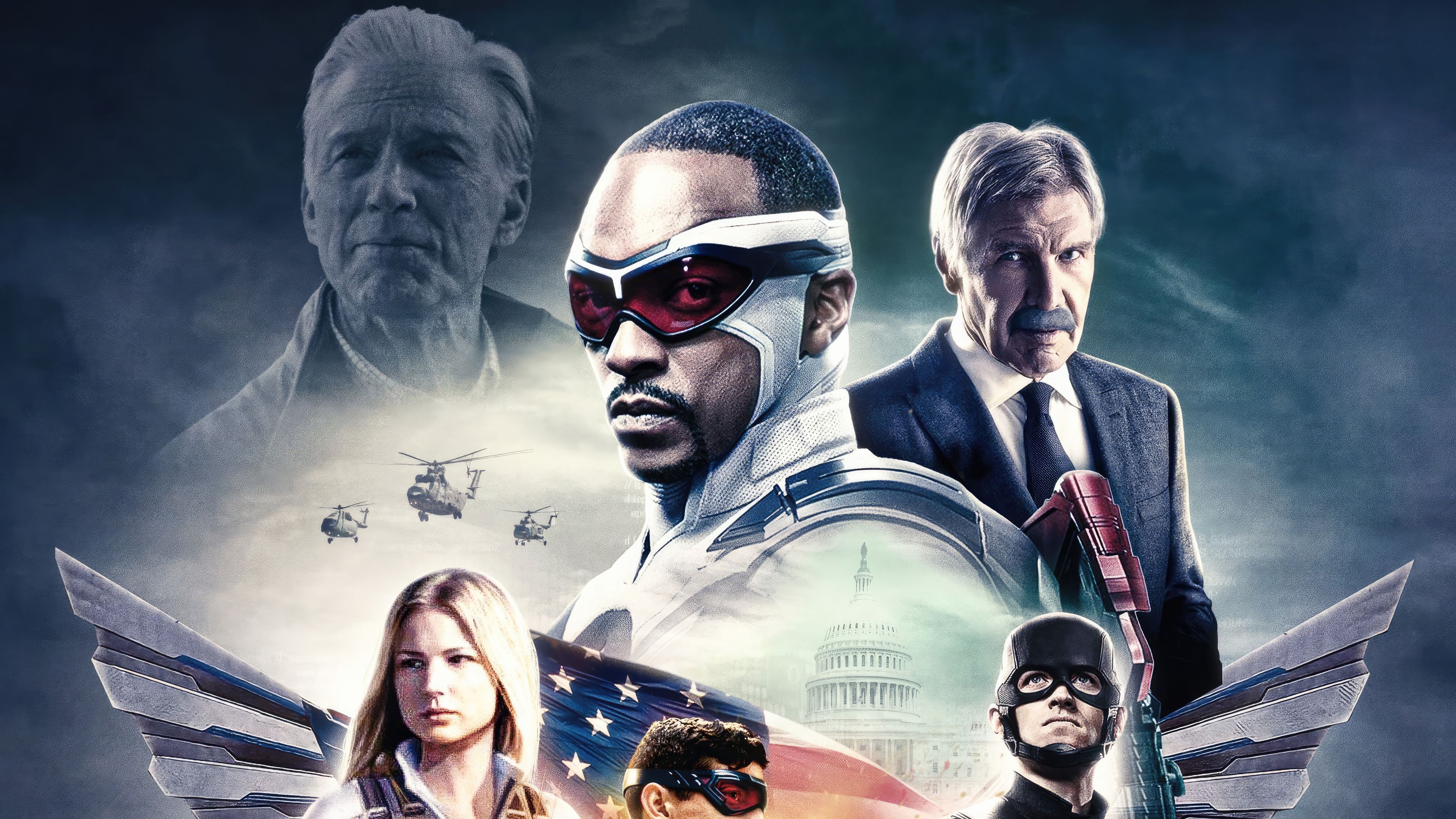 3841x2160 Captain America Brave New World, HD Superheroes, 4k Wallpaper, Image, Background, Photo and Picture