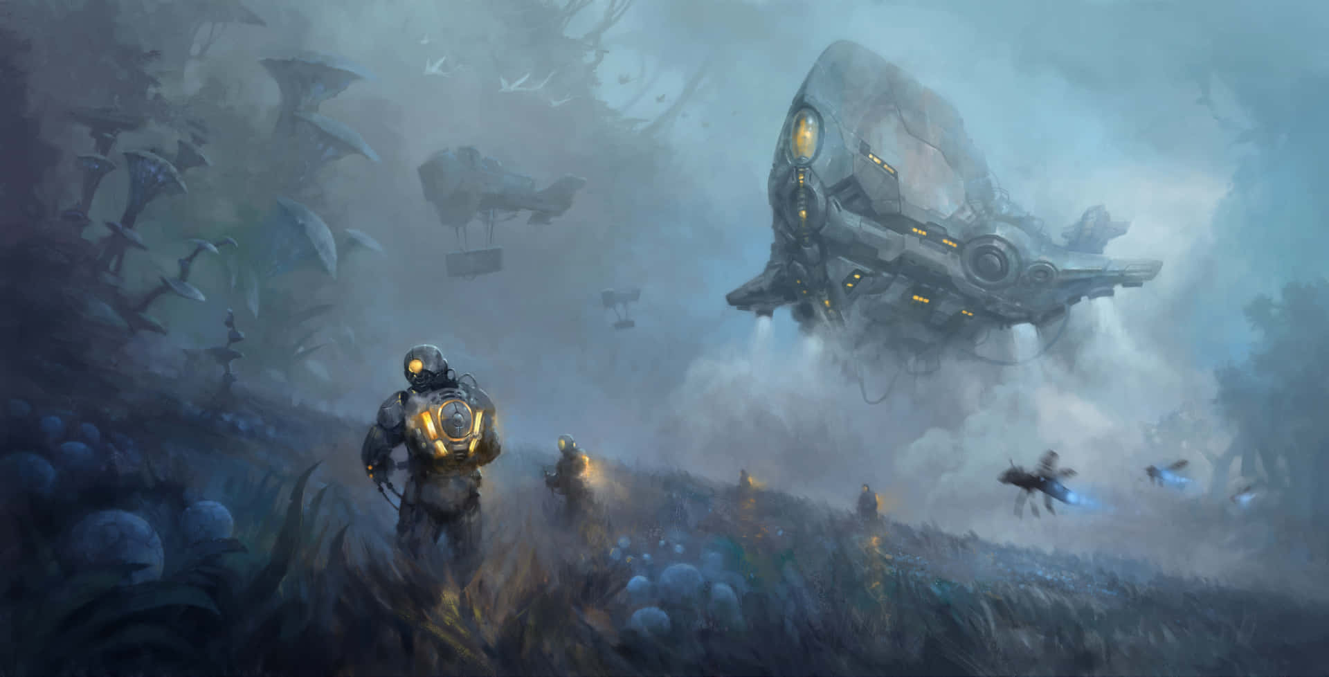 1920x978 Download Discover life within New World brave new land of unexplored possibilities. Wallpaper