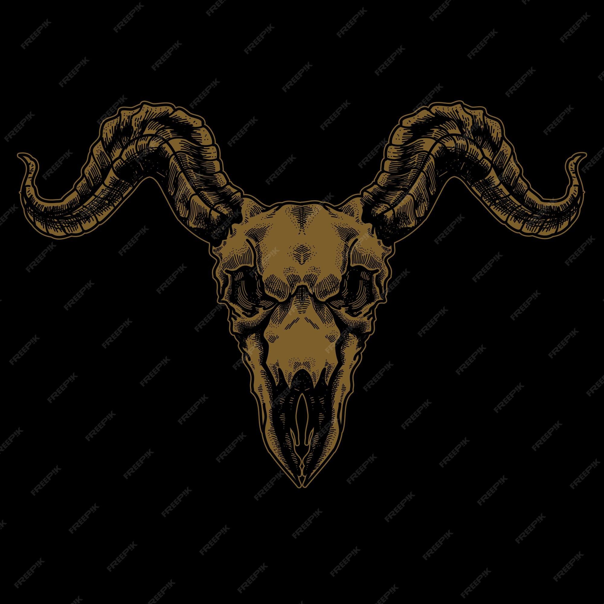 Goat Skull Wallpapers - Top Free Goat Skull Backgrounds - WallpaperAccess