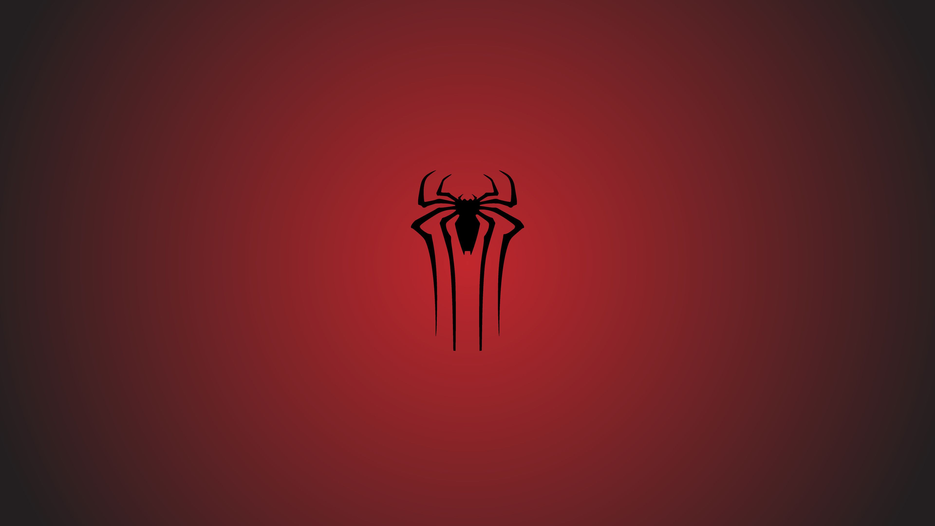 3840x2160 Spider Man Logo 4k Wallpaper