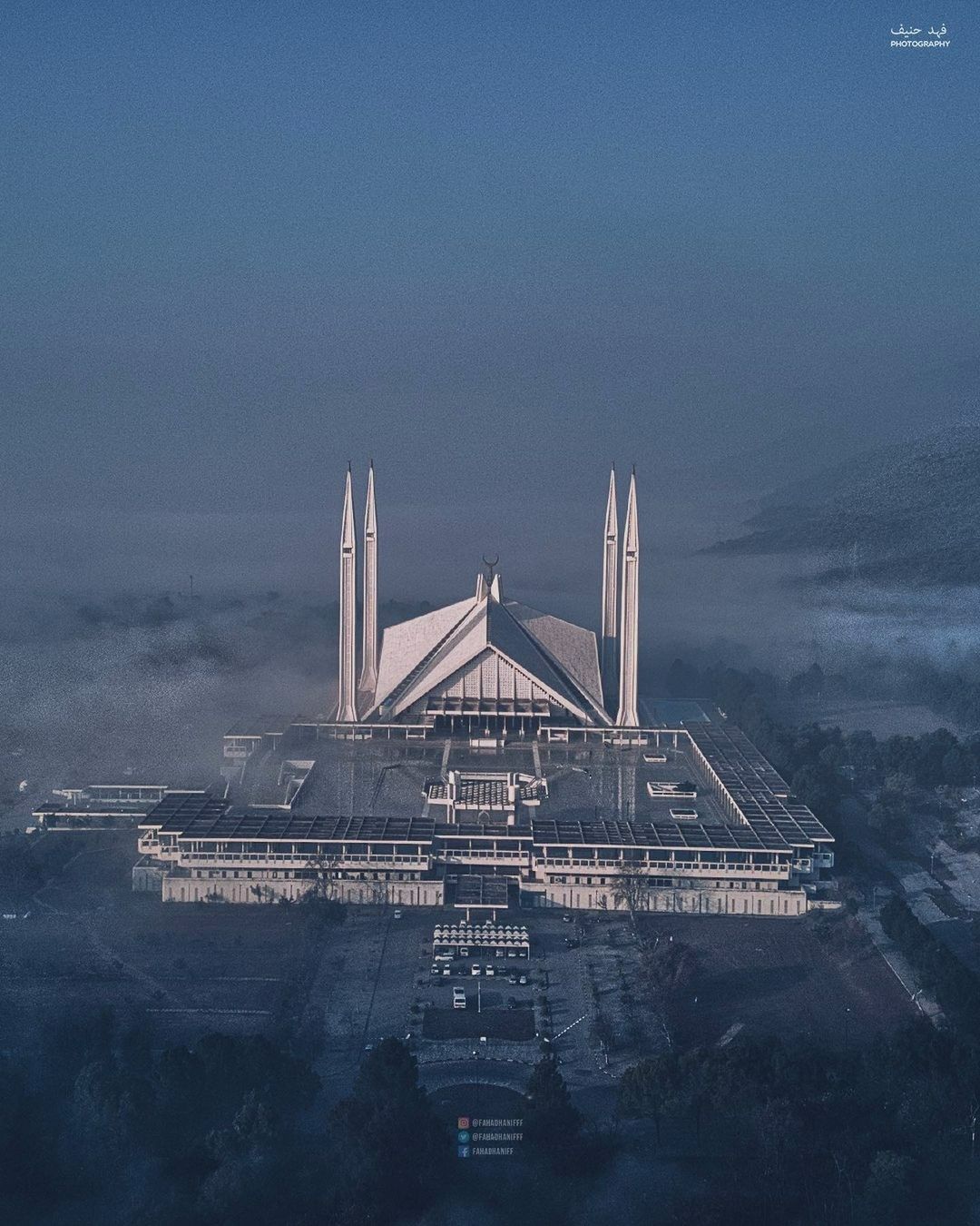 1080x1350 Pakistan on X: Faisal Mosque on winter mornings. Islamabad, Pakistan. / X