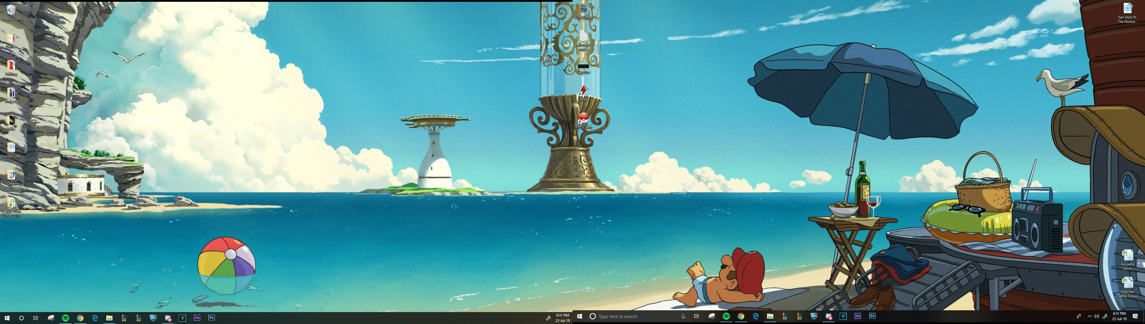 3840x1086 I made a very simple Dual Monitor Super Mario Odyssey Wallpaper
