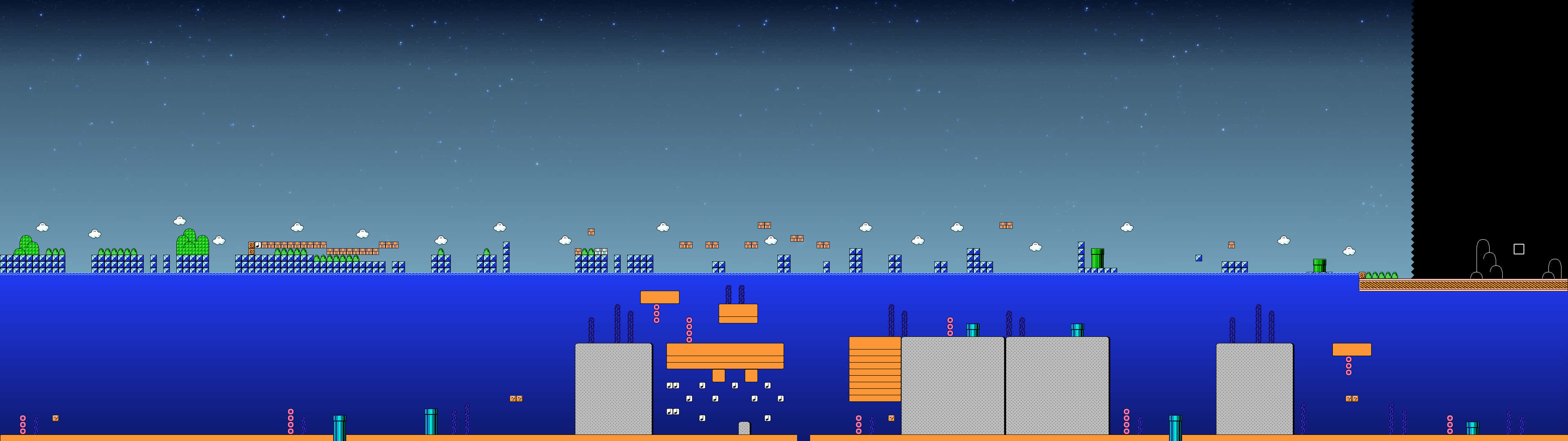 3840x1080 Download Classic Super Mario Bros 3 Adventure Wallpaper