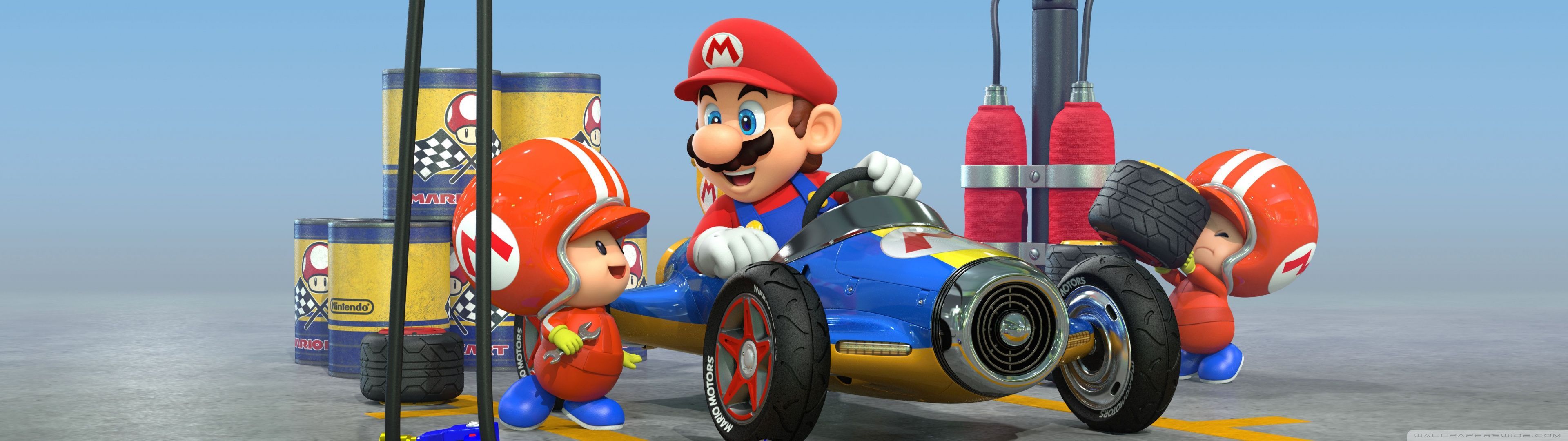 3840x1080 Mario Kart 8 Ultra HD Desktop Background Wallpaper for 4K UHD TV : Widescreen & UltraWide Desktop & Laptop : Multi Display, Dual Monitor : Tablet
