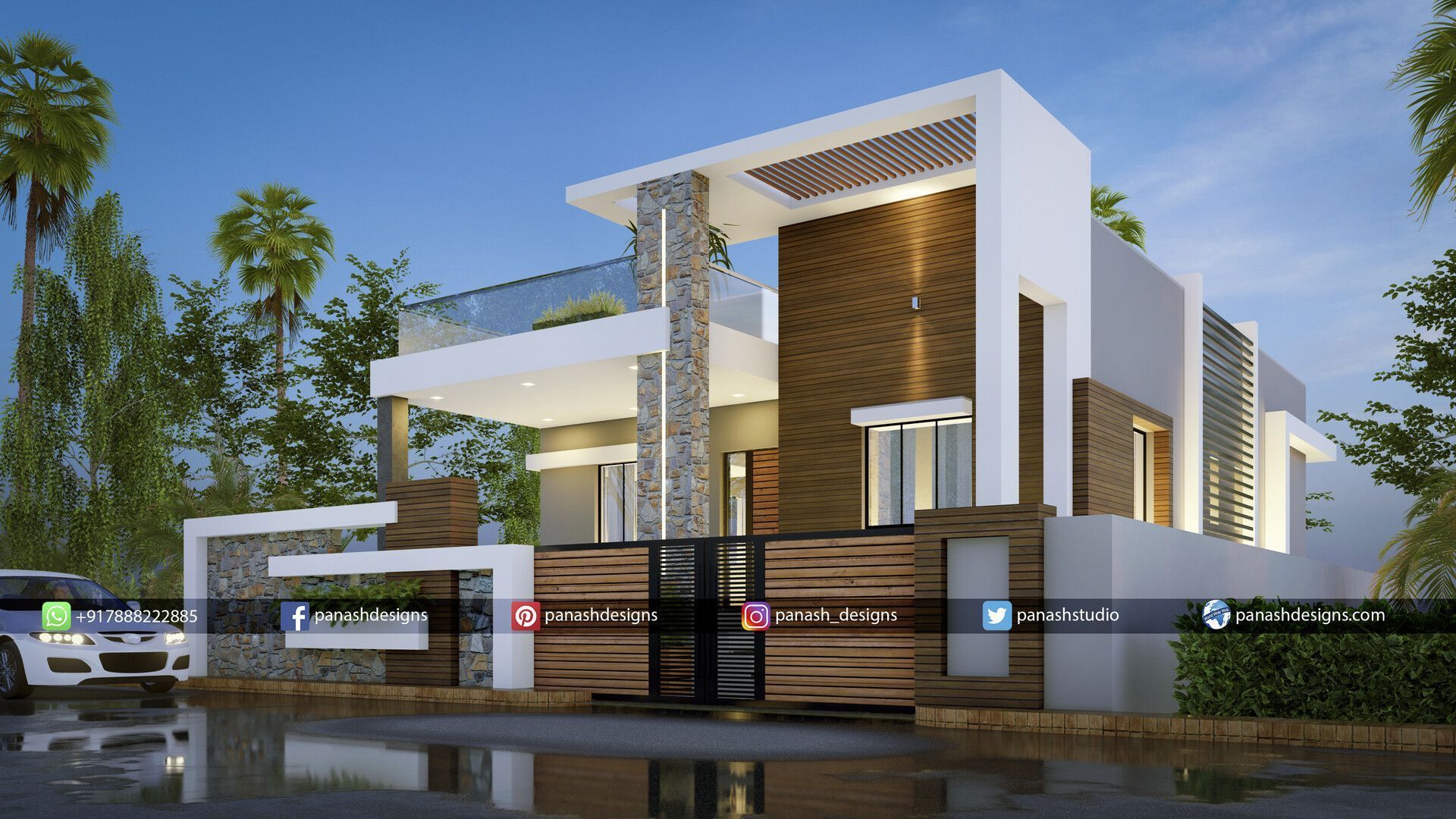 View of Ground Floor Luxury Elevation Design Wallpapers - Top Free Ground Floor ...